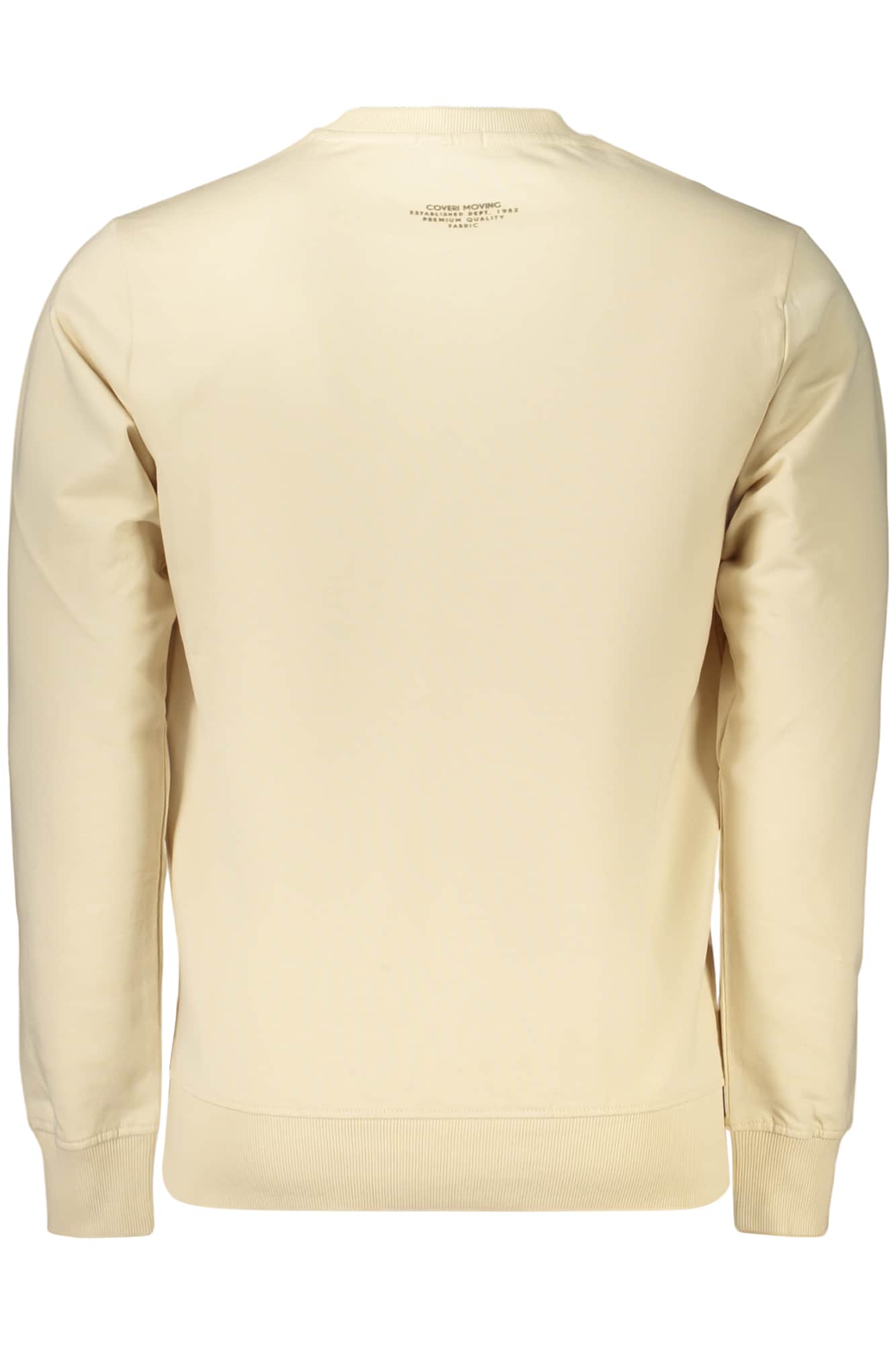 COVERI MOVING MEN'S BLUE ZIP-LESS SWEATSHIRT