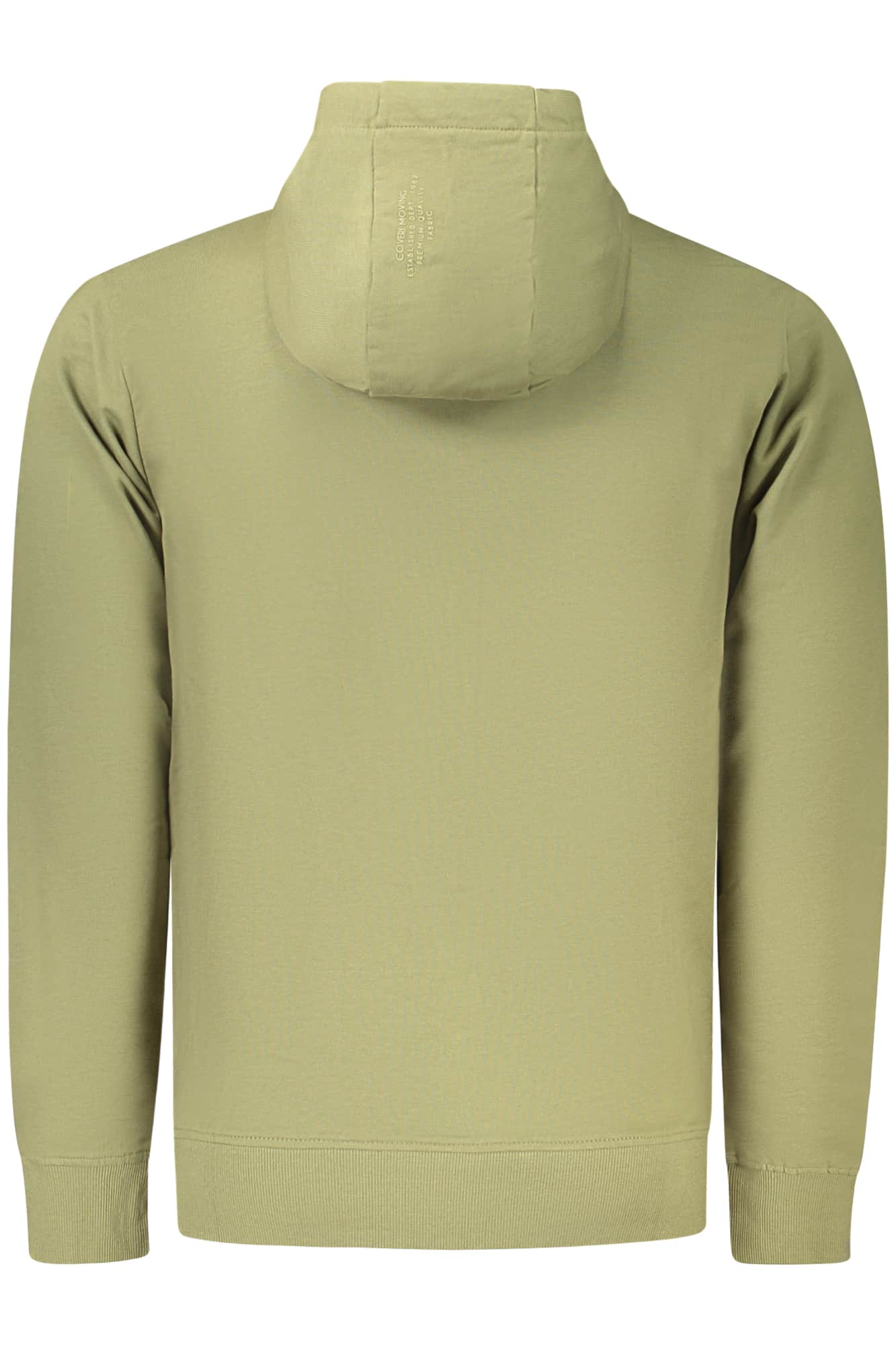 COVERI MOVING MEN'S BLUE ZIP-UP SWEATSHIRT