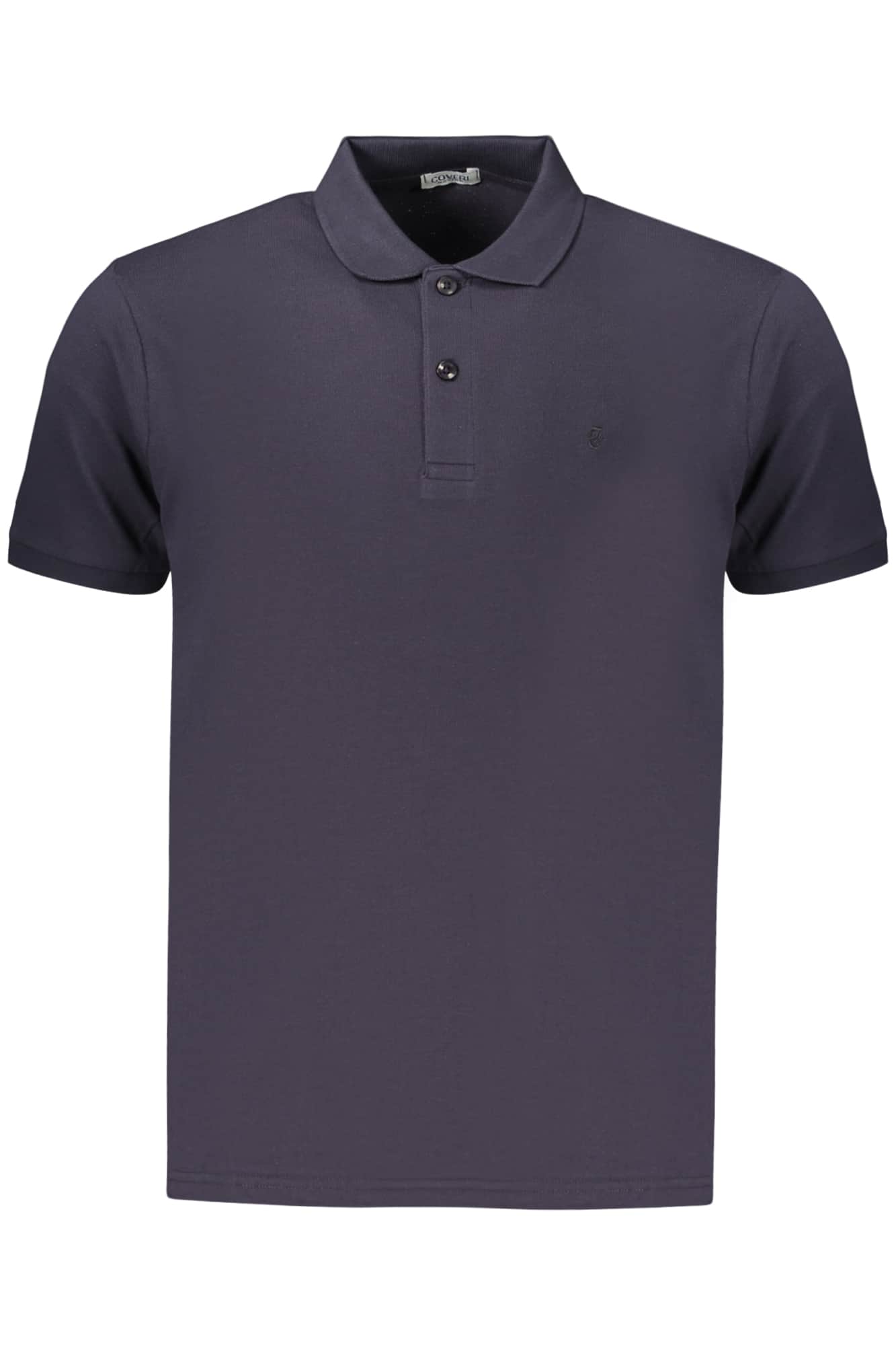 COVERI MOVING MEN'S SHORT-SLEEVE POLO SHIRT, BLUE