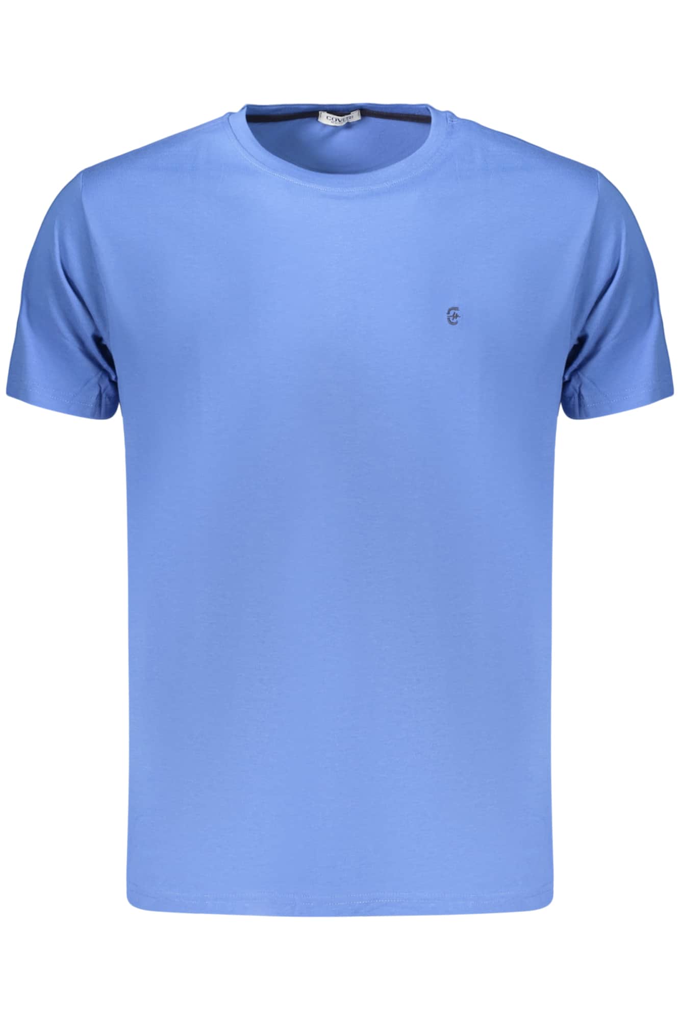 COVERI MOVING MEN'S SHORT-SLEEVE T-SHIRT, BLUE