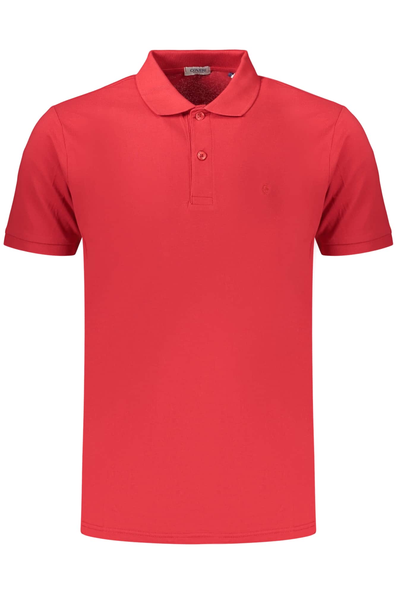 COVERI MOVING MEN'S SHORT-SLEEVE POLO SHIRT, RED