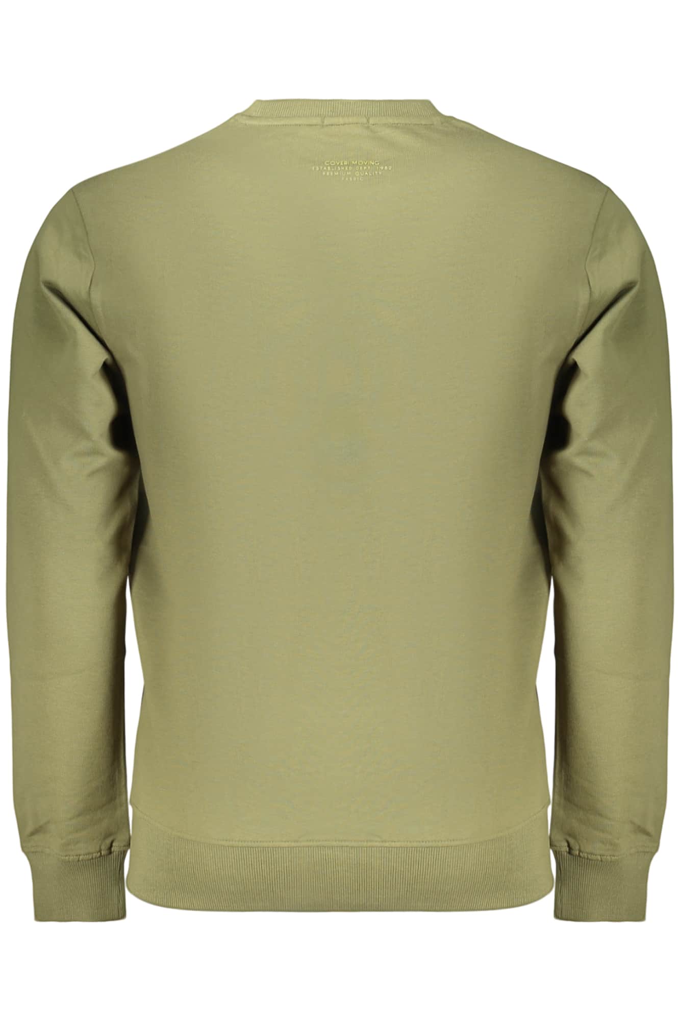 COVERI MOVING MEN'S BLUE ZIP-LESS SWEATSHIRT