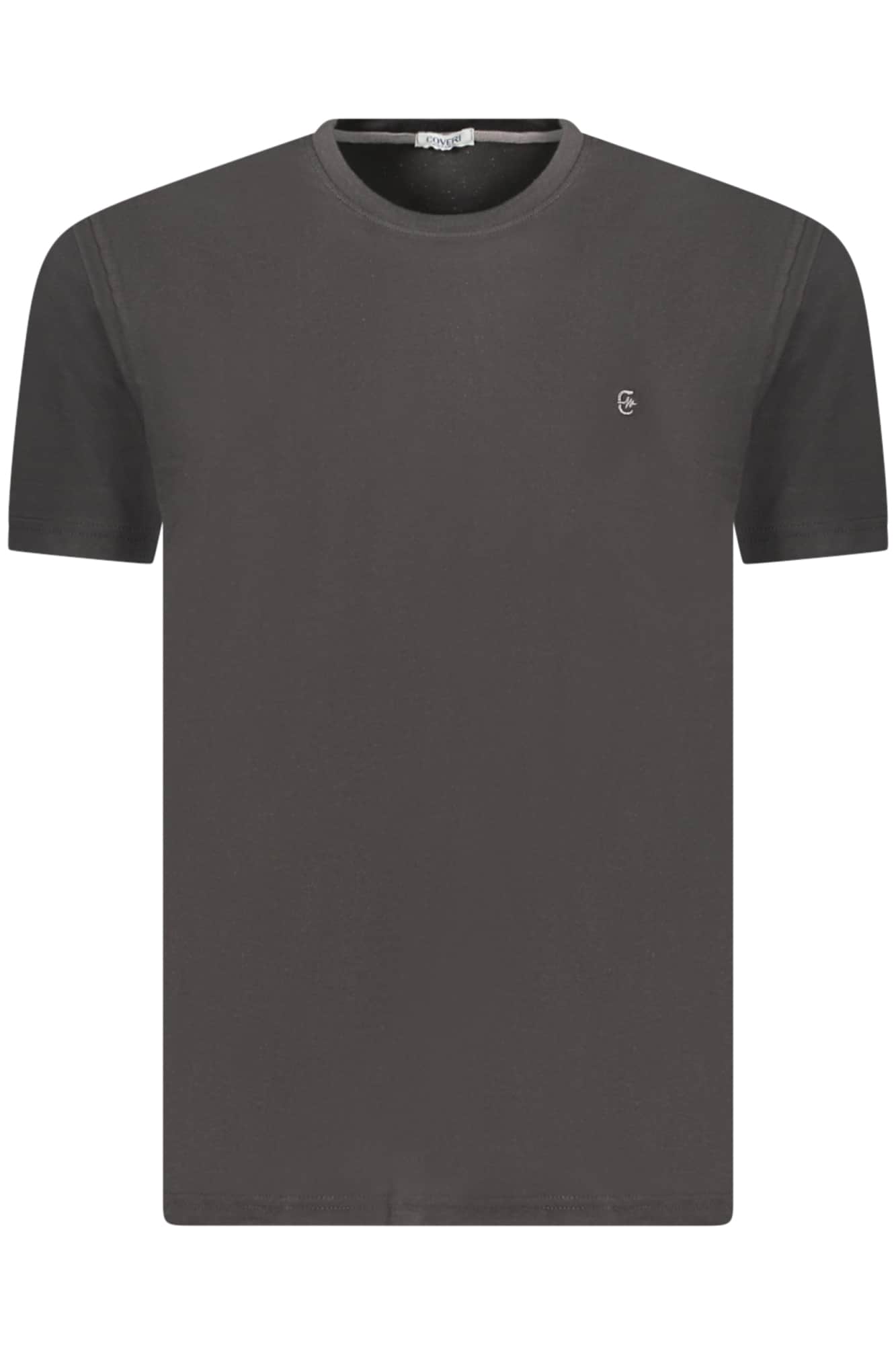 COVERI MOVING MEN'S SHORT-SLEEVE T-SHIRT BLACK