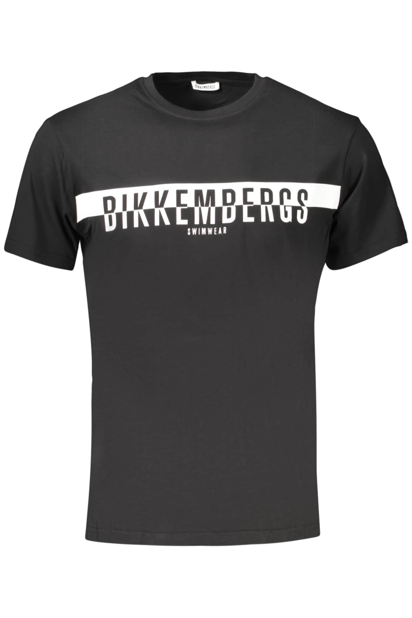 BIKKEMBERGS MEN'S SHORT-SLEEVE T-SHIRT BLACK