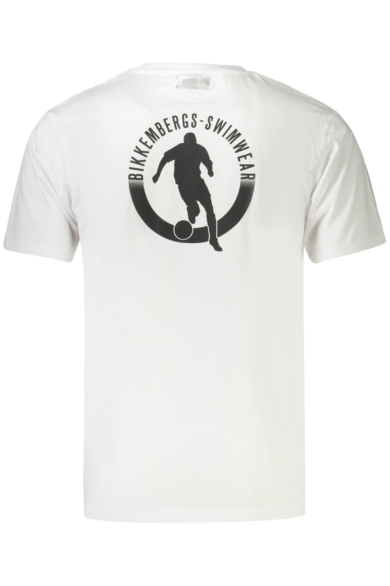 BIKKEMBERGS MEN'S SHORT-SLEEVED T-SHIRT, BLUE