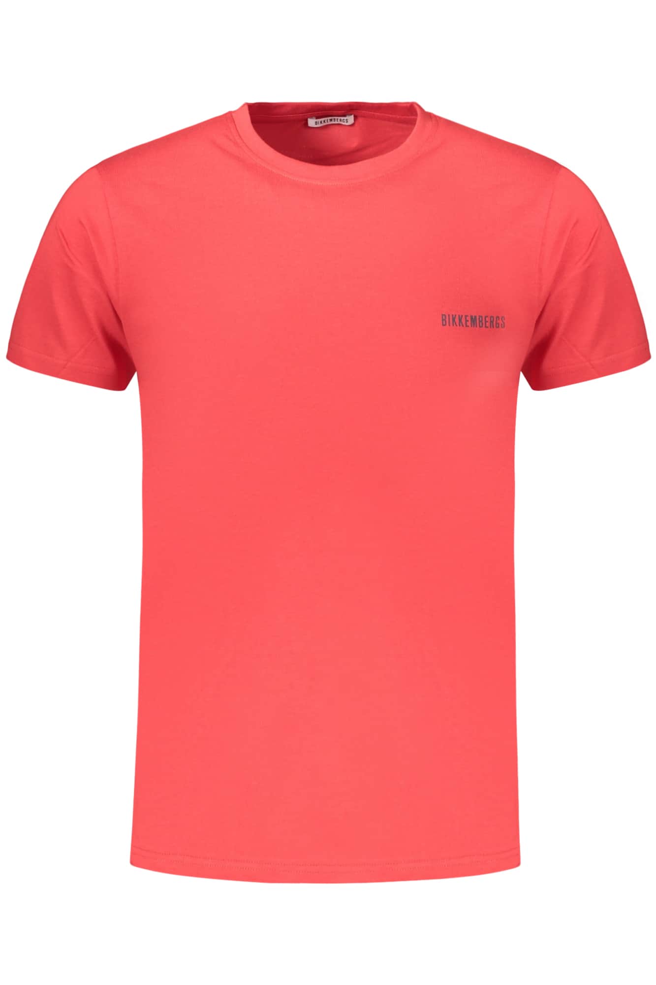 BIKKEMBERGS MEN'S SHORT-SLEEVED T-SHIRT, RED