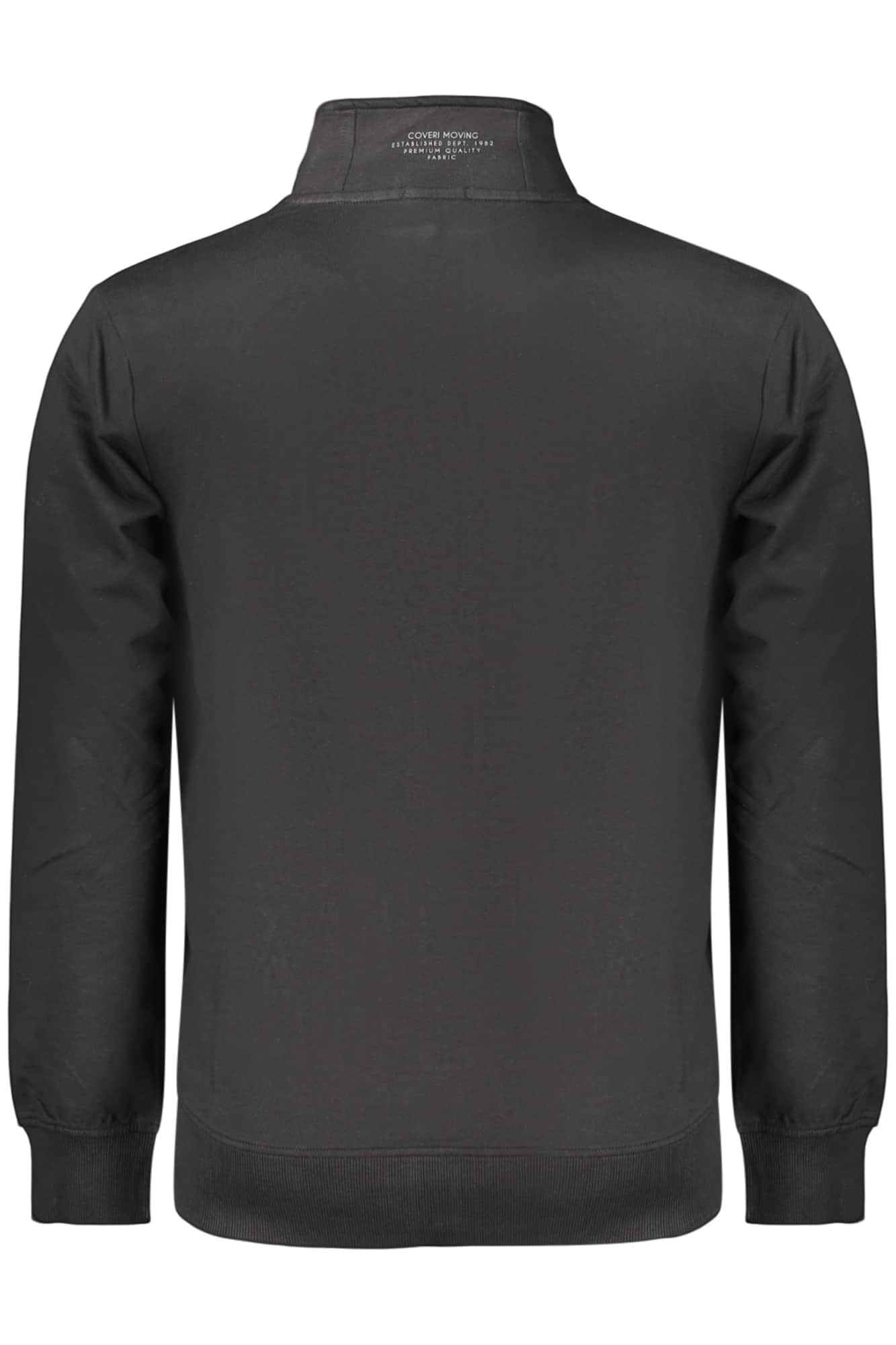 COVERI MOVING MEN'S BLUE ZIP-UP SWEATSHIRT