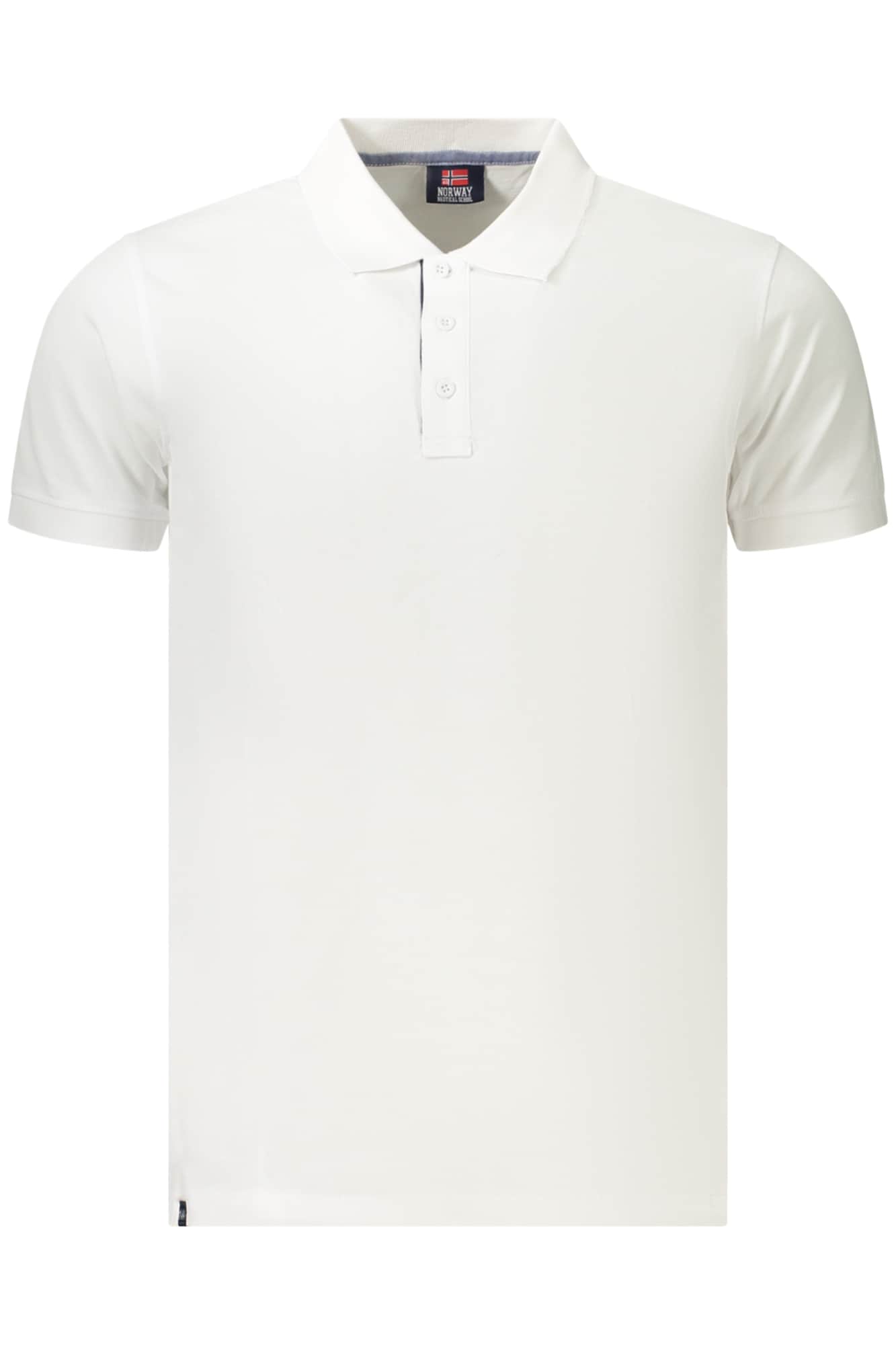 NORWAY 1963 MEN'S SHORT-SLEEVED POLO SHIRT WHITE