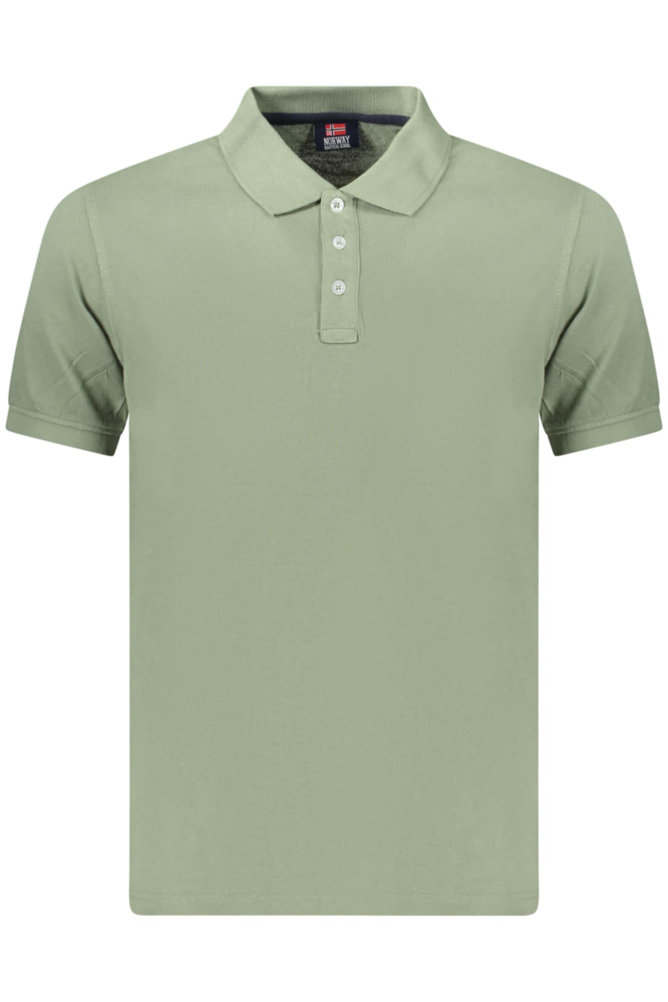 NORWAY 1963 MEN'S SHORT-SLEEVED POLO SHIRT, GREEN