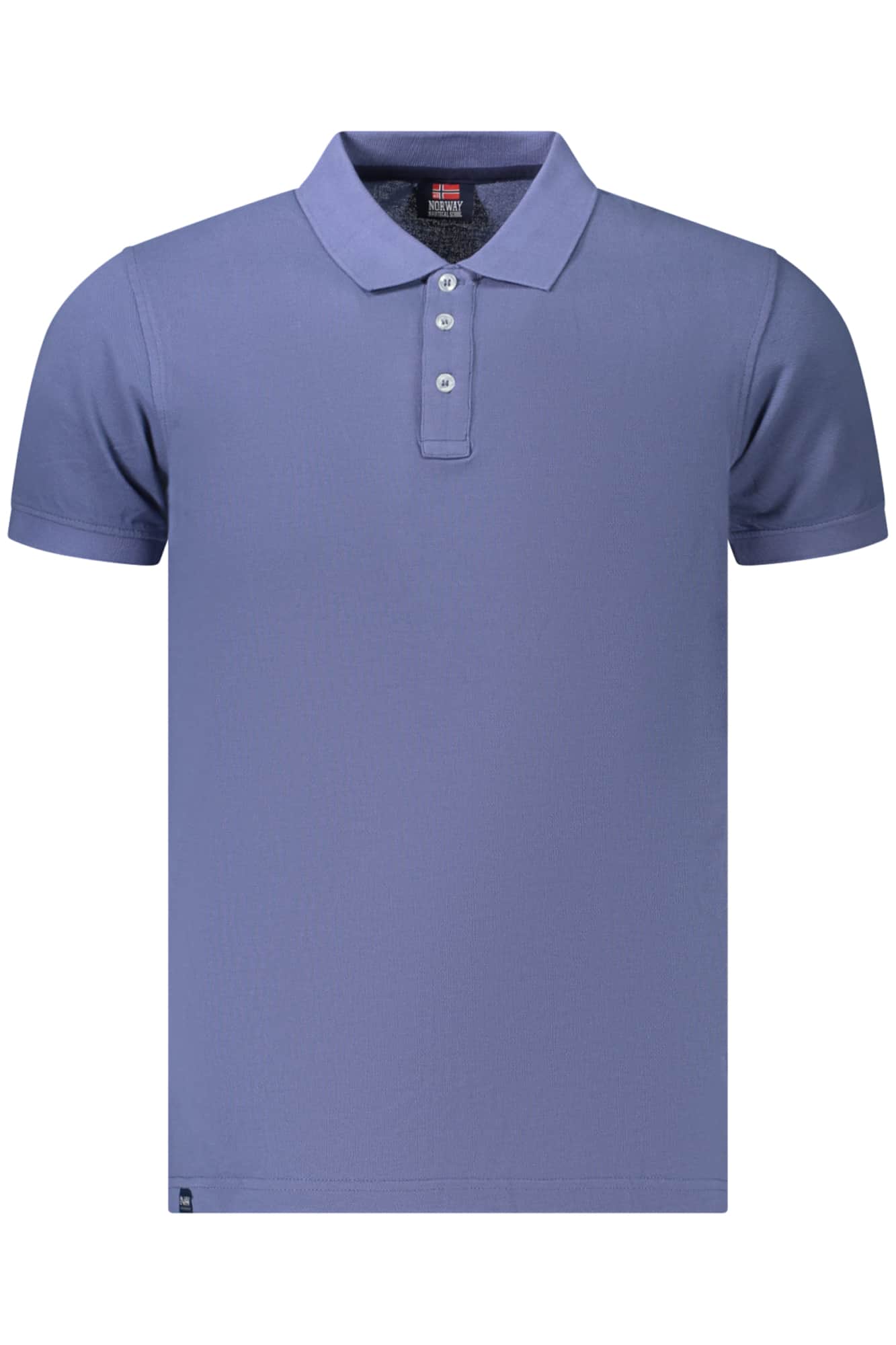 NORWAY 1963 MEN'S SHORT-SLEEVED POLO SHIRT, BLUE