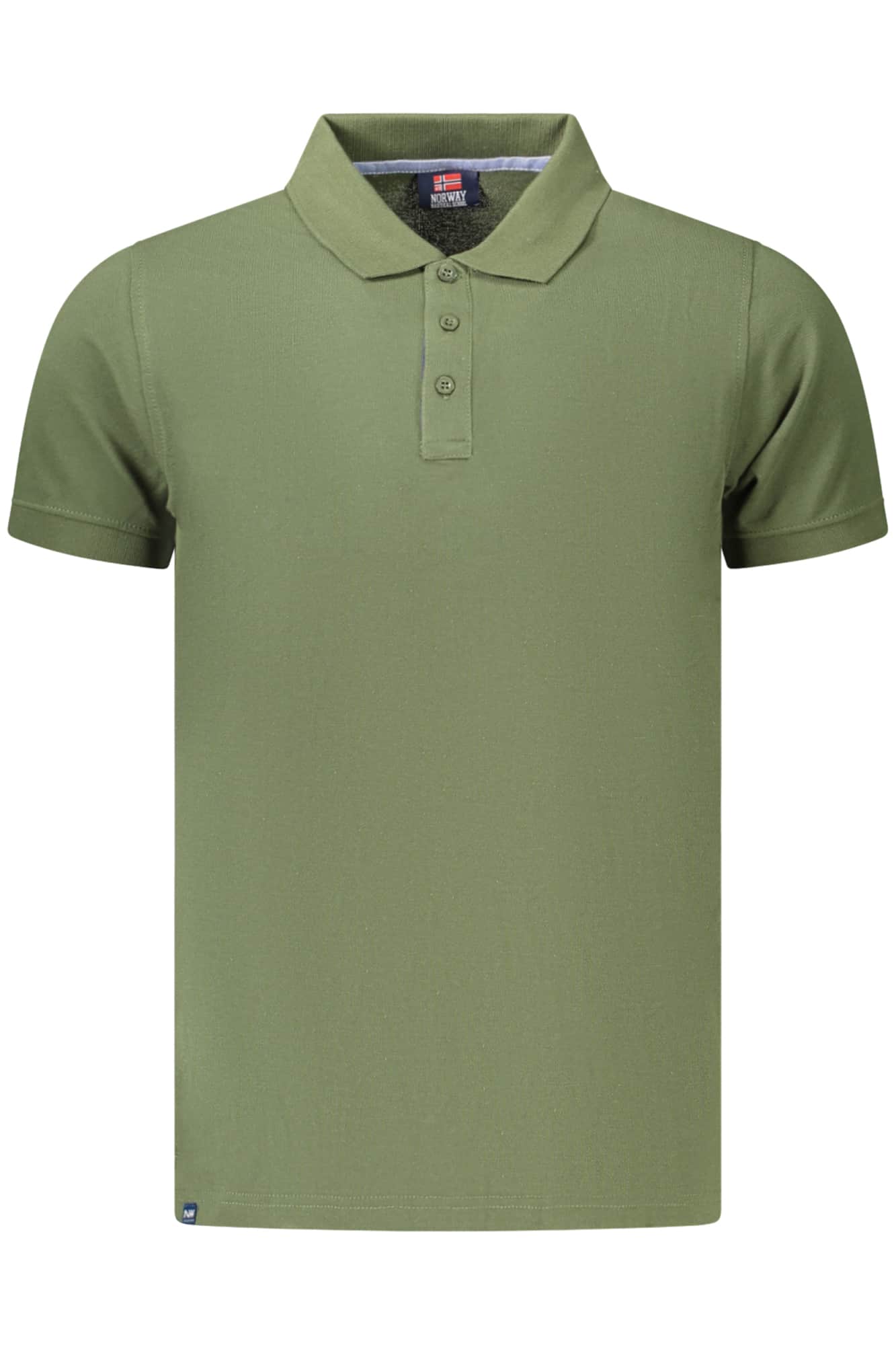 NORWAY 1963 MEN'S SHORT-SLEEVED POLO SHIRT, GREEN