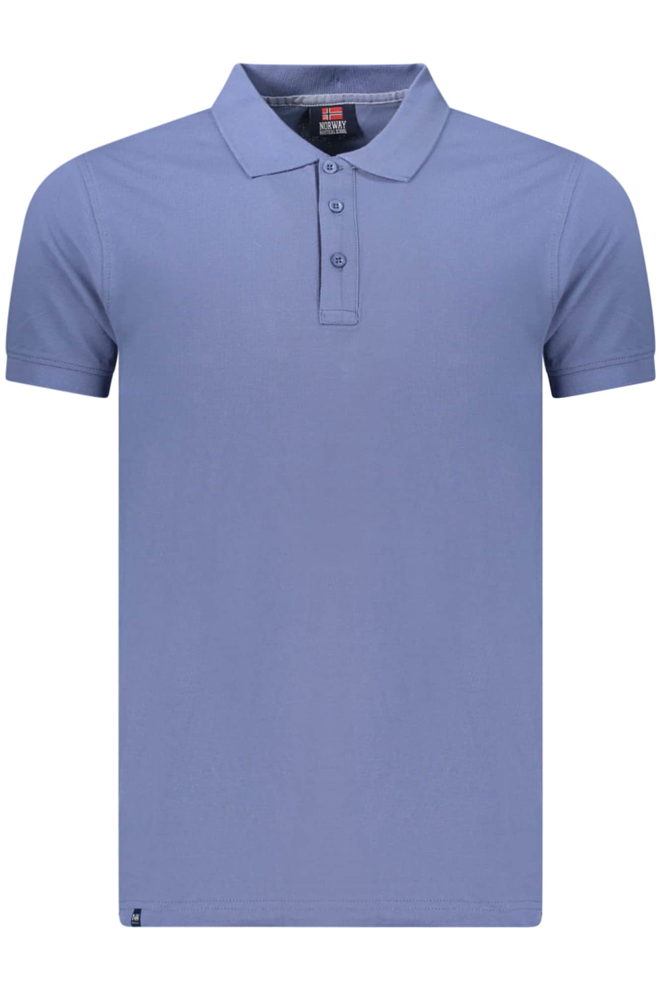 NORWAY 1963 MEN'S SHORT-SLEEVED POLO SHIRT, BLUE