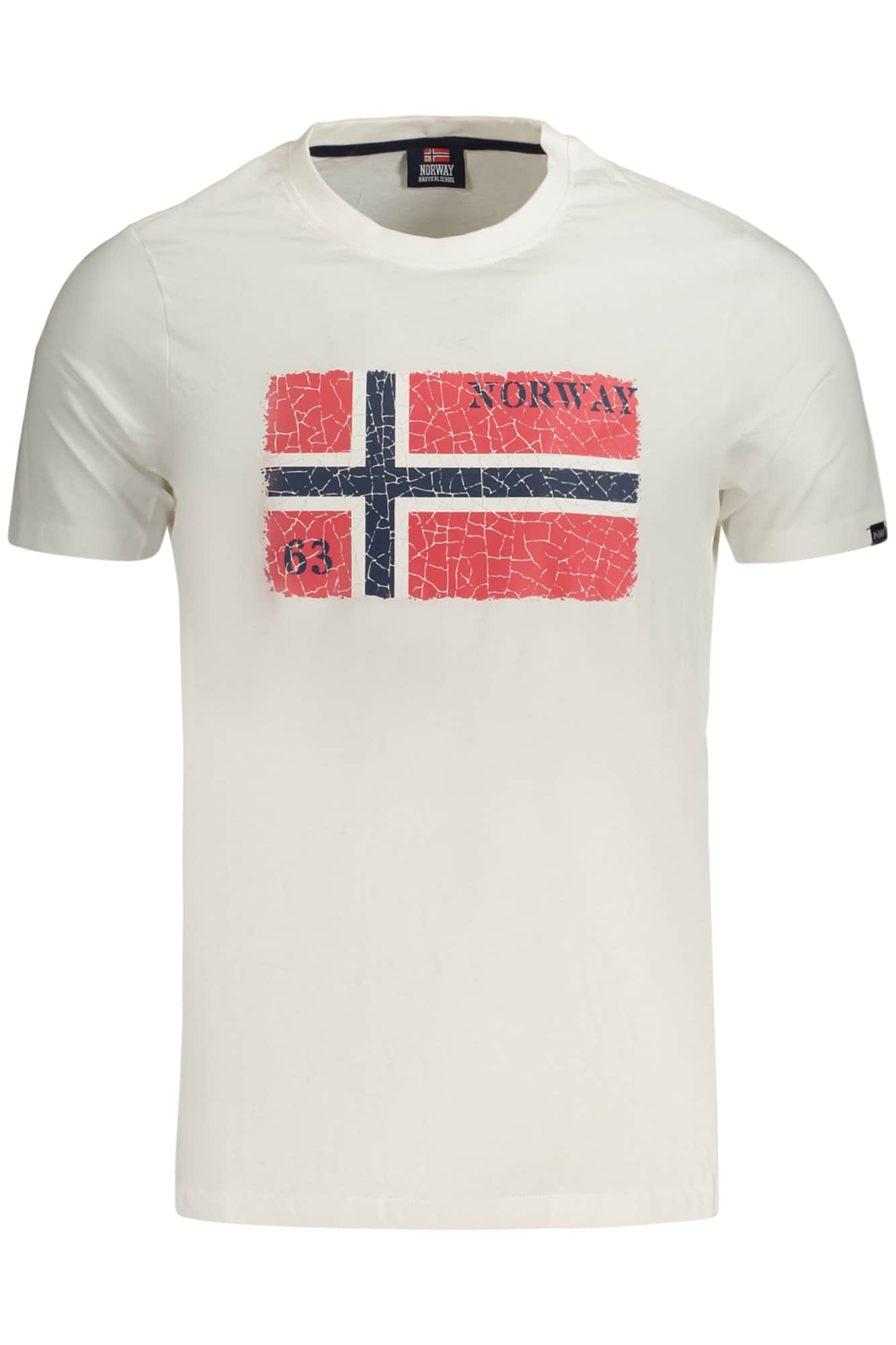 NORWAY 1963 MEN'S SHORT-SLEEVE T-SHIRT WHITE