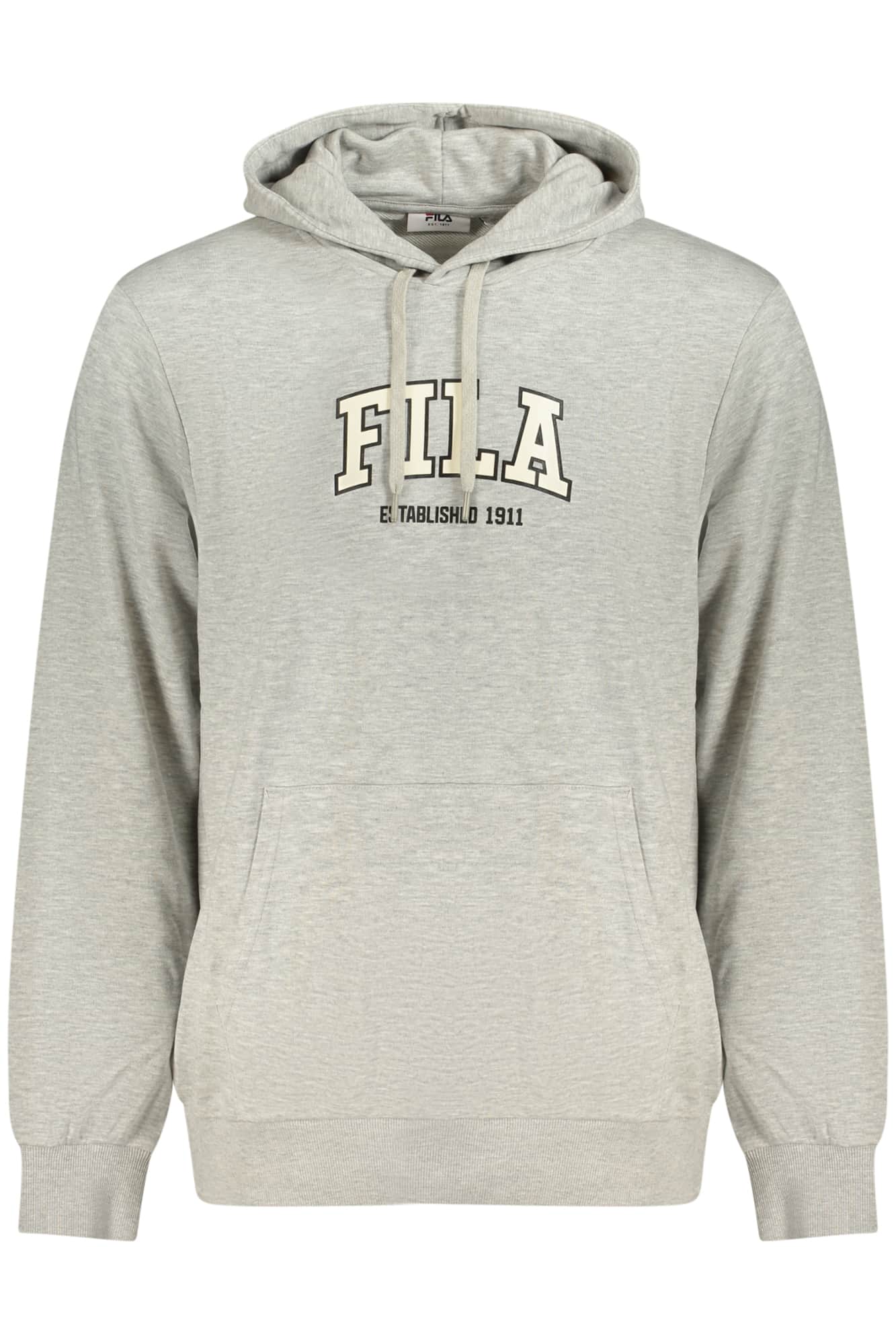 FILA MEN'S GRAY ZIP-UP SWEATSHIRT