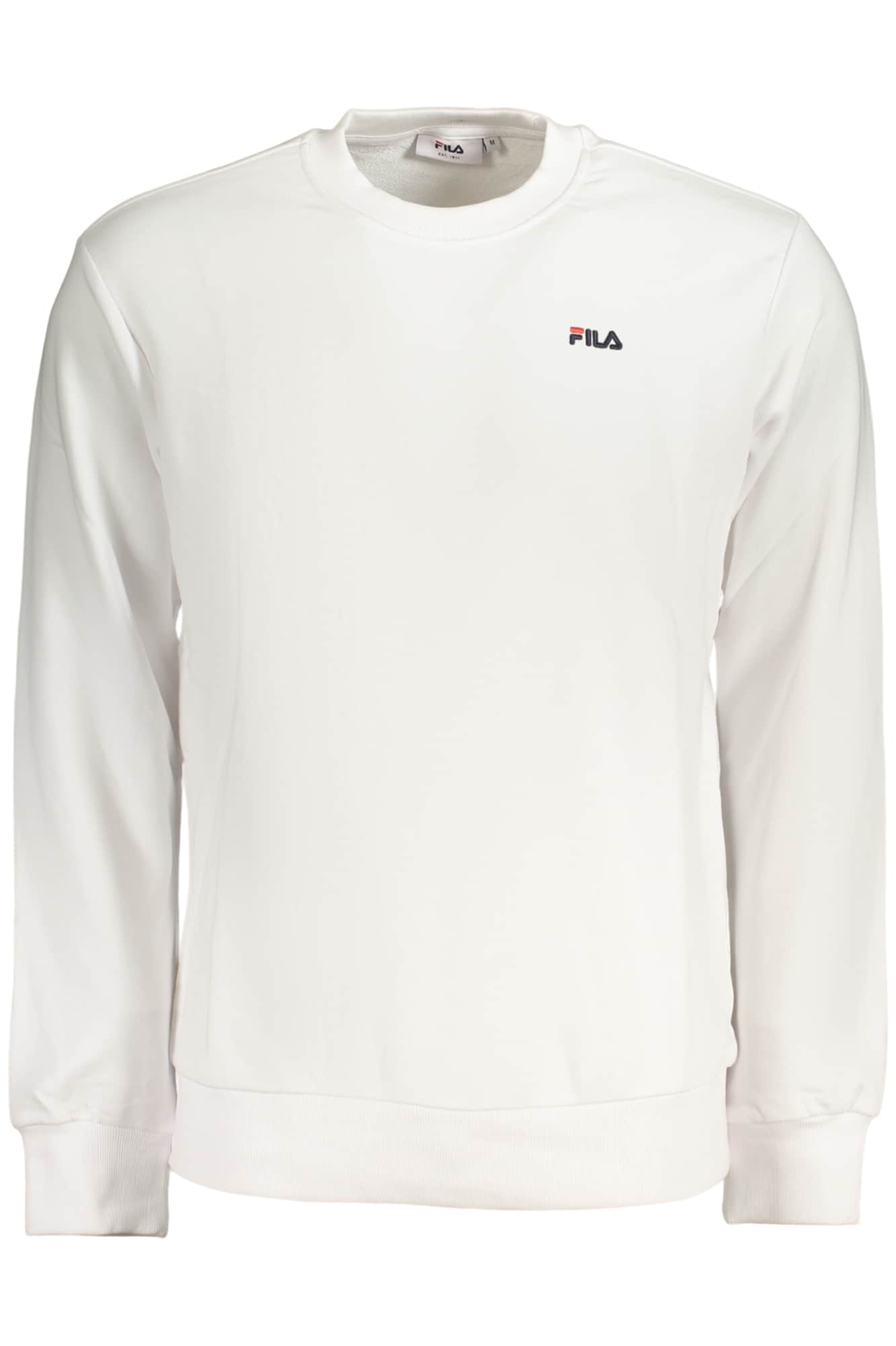 FILA MEN'S WHITE ZIP-UP SWEATSHIRT