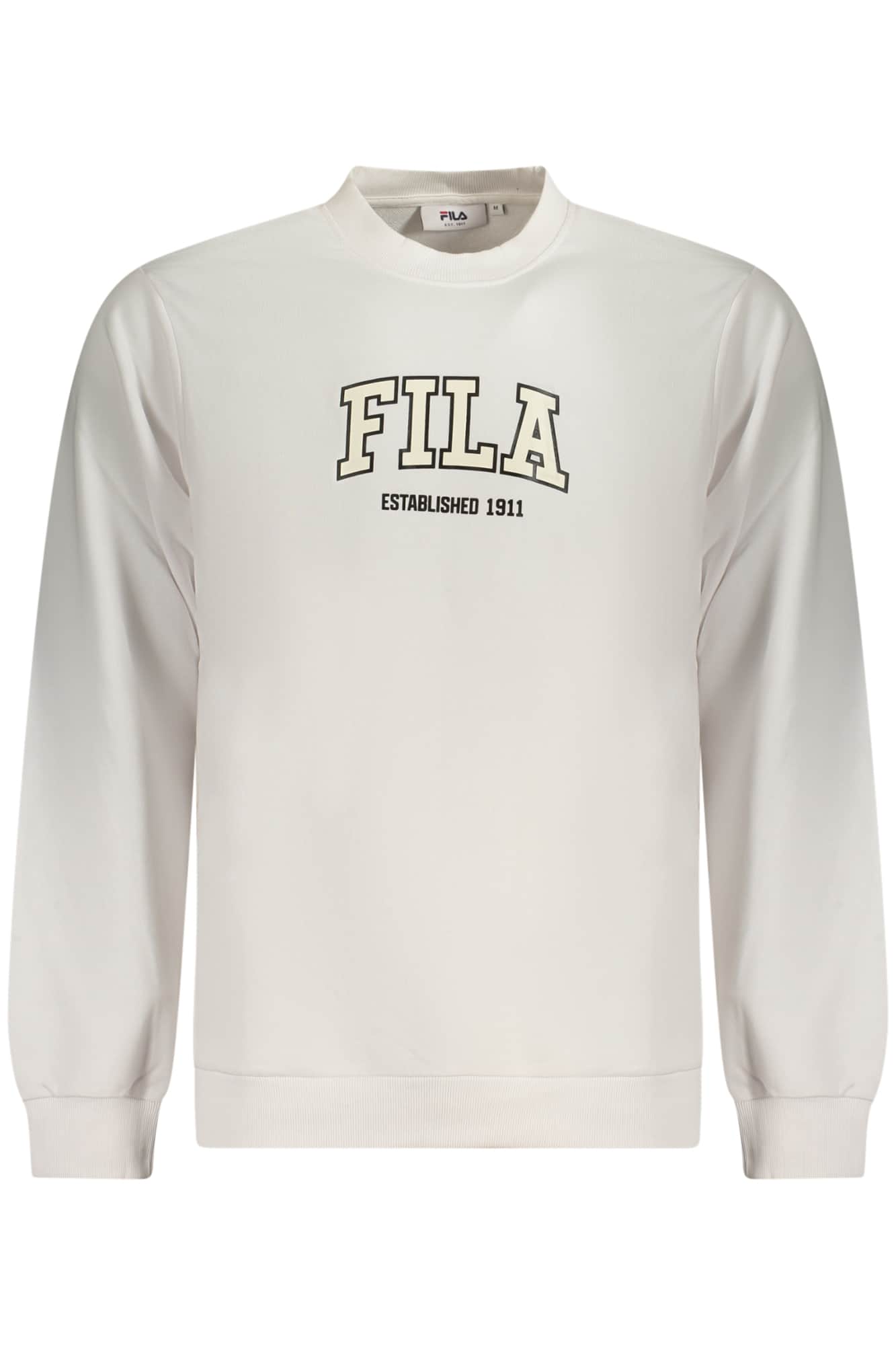 FILA MEN'S WHITE ZIP-UP SWEATSHIRT