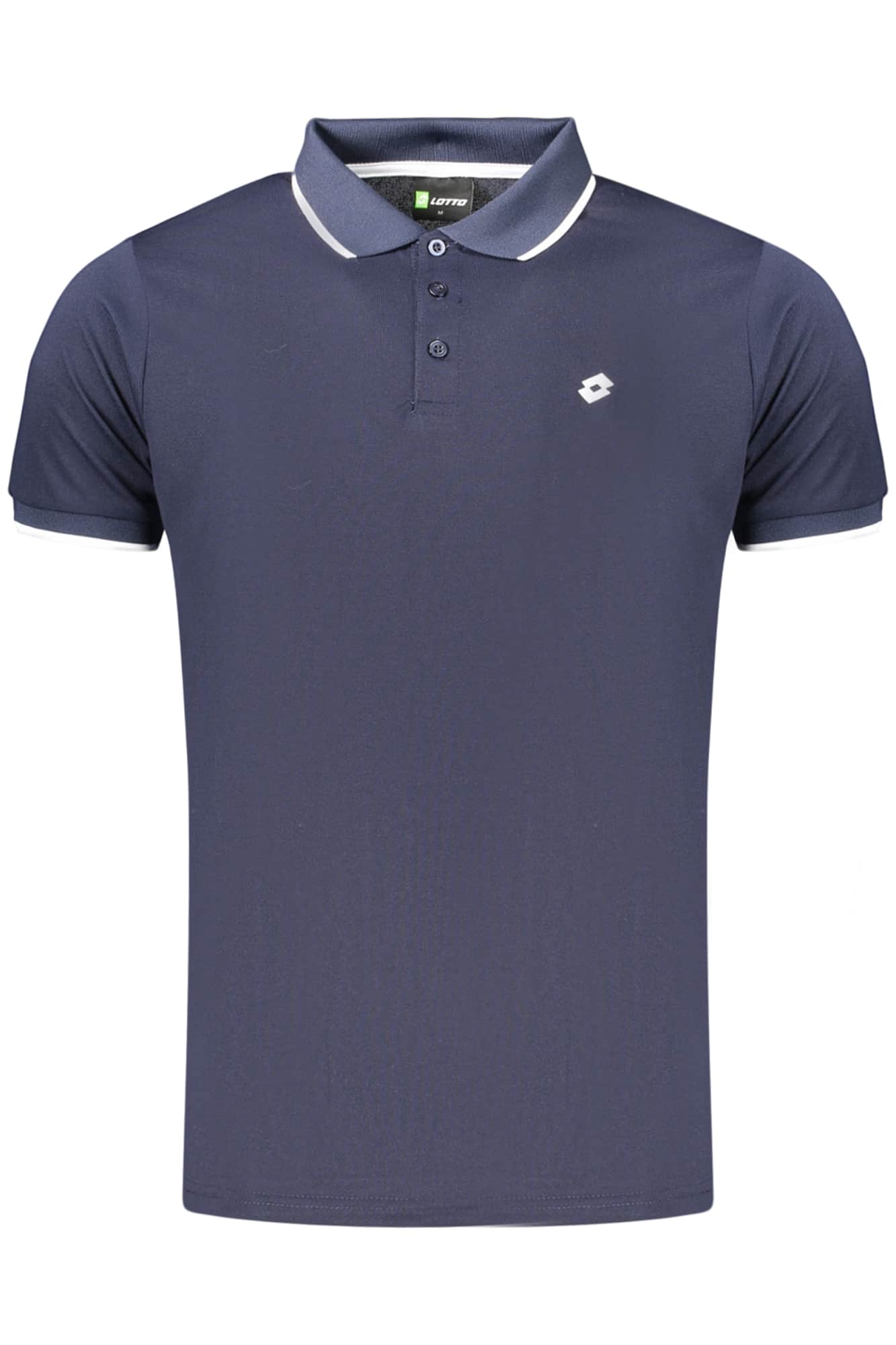LOTTO MEN'S SHORT-SLEEVED POLO SHIRT BLUE