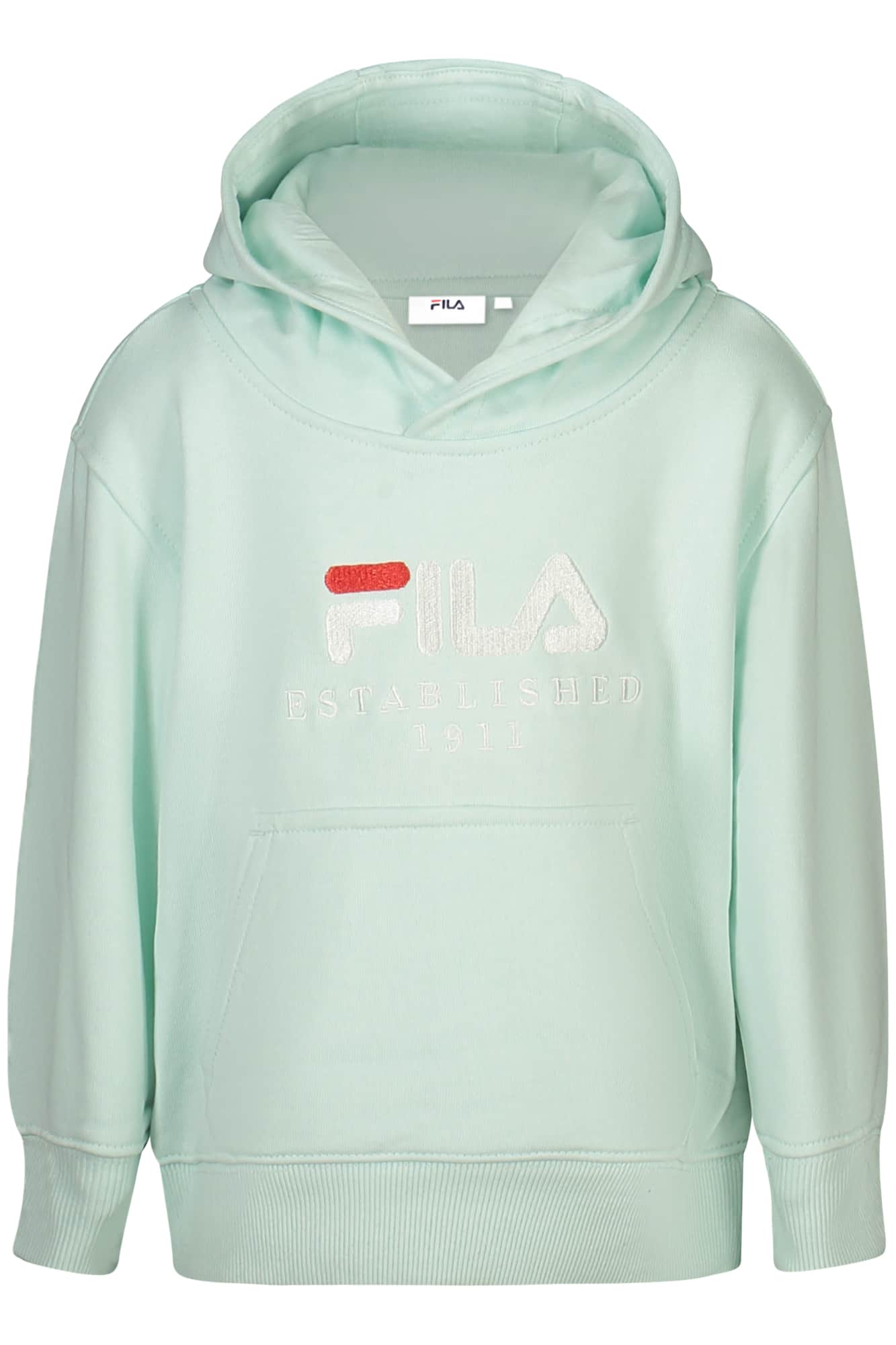 FILA CHILDREN'S GREEN ZIP-UP SWEATSHIRT