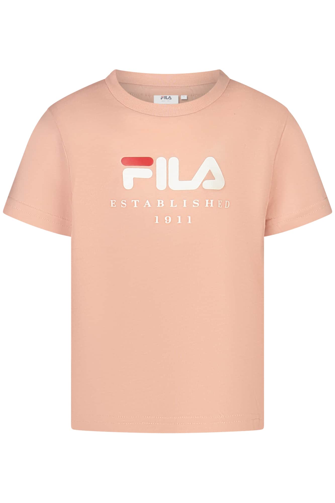 FILA SHORT-SLEEVED T-SHIRT FOR GIRLS, PINK