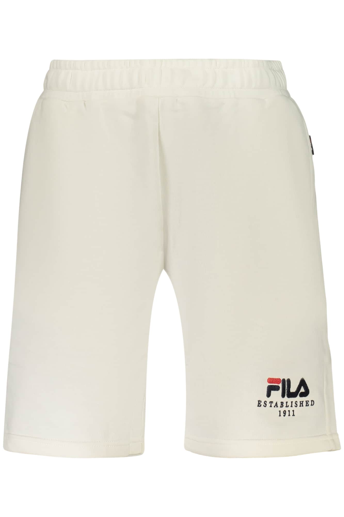 FILA MEN'S WHITE SHORT TRACKSUIT PANTS