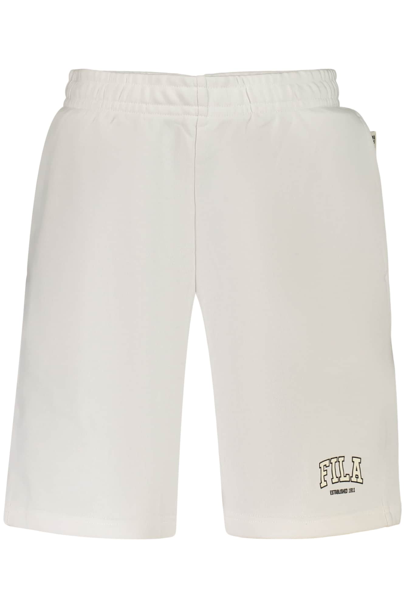 FILA MEN'S WHITE SHORT TRACKSUIT PANTS