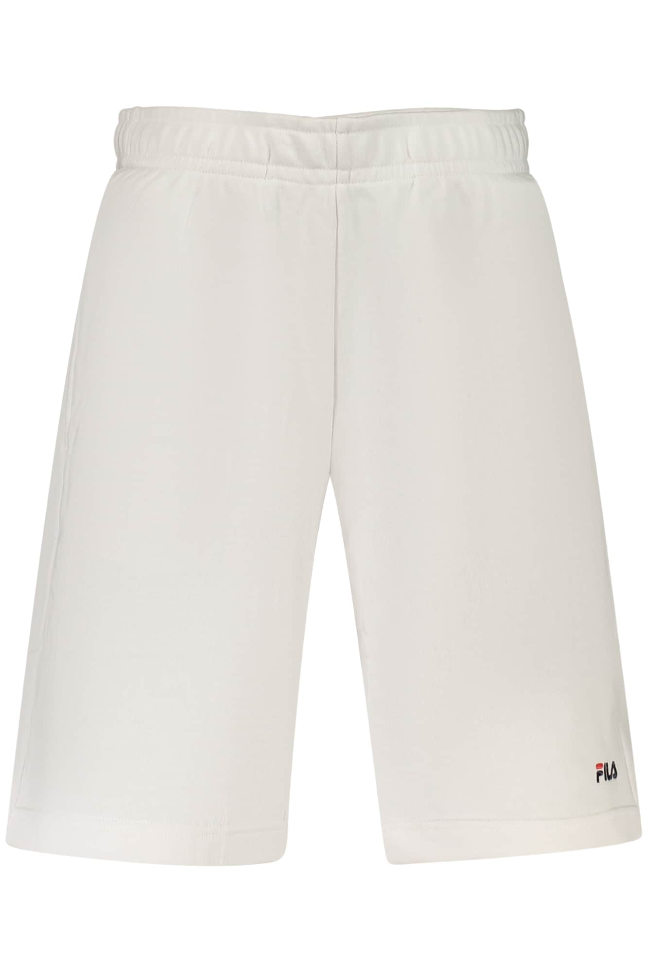FILA MEN'S WHITE SHORT TRACKSUIT PANTS
