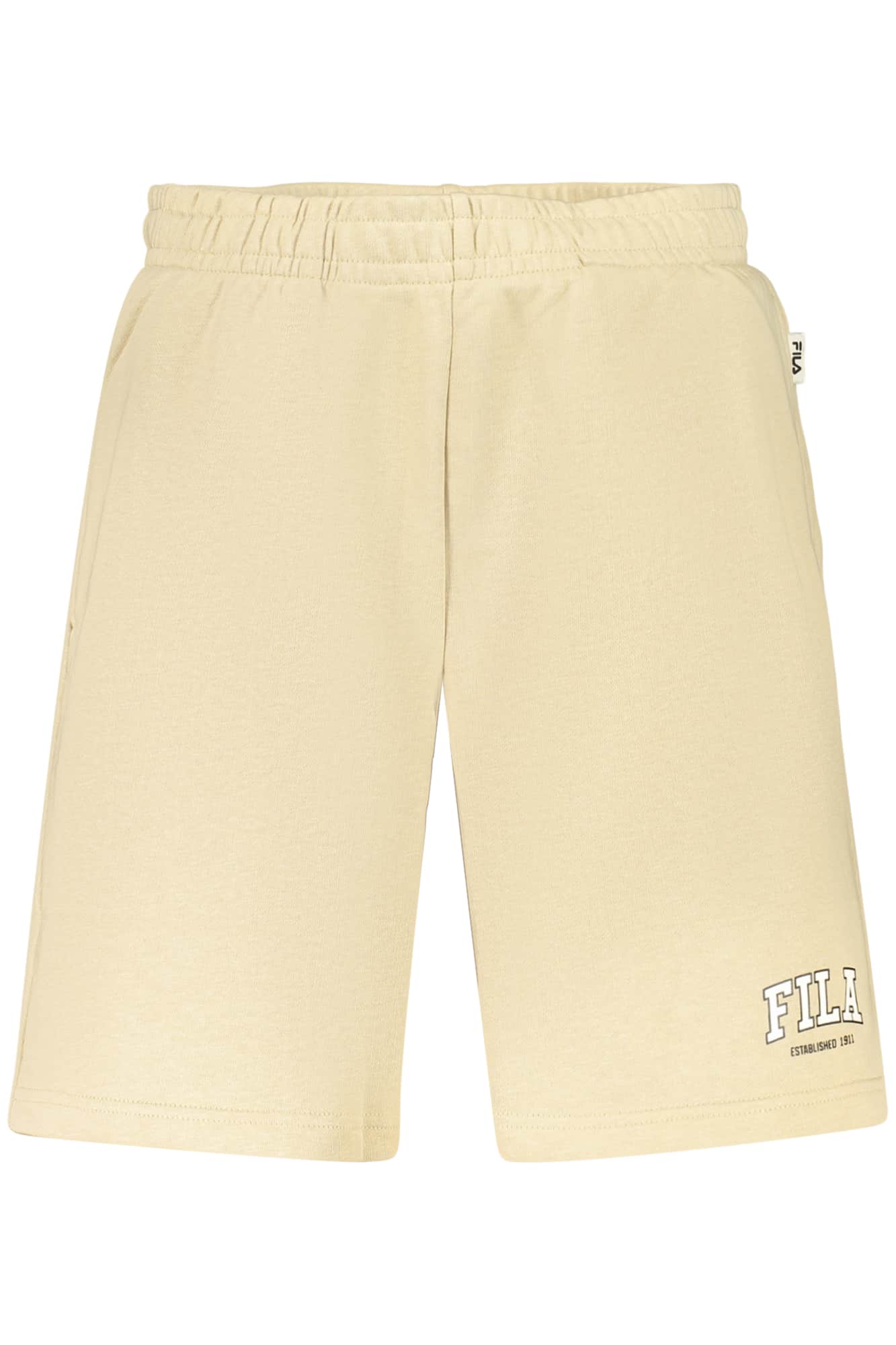 FILA MEN'S BEIGE SHORT TRACKSUIT PANTS