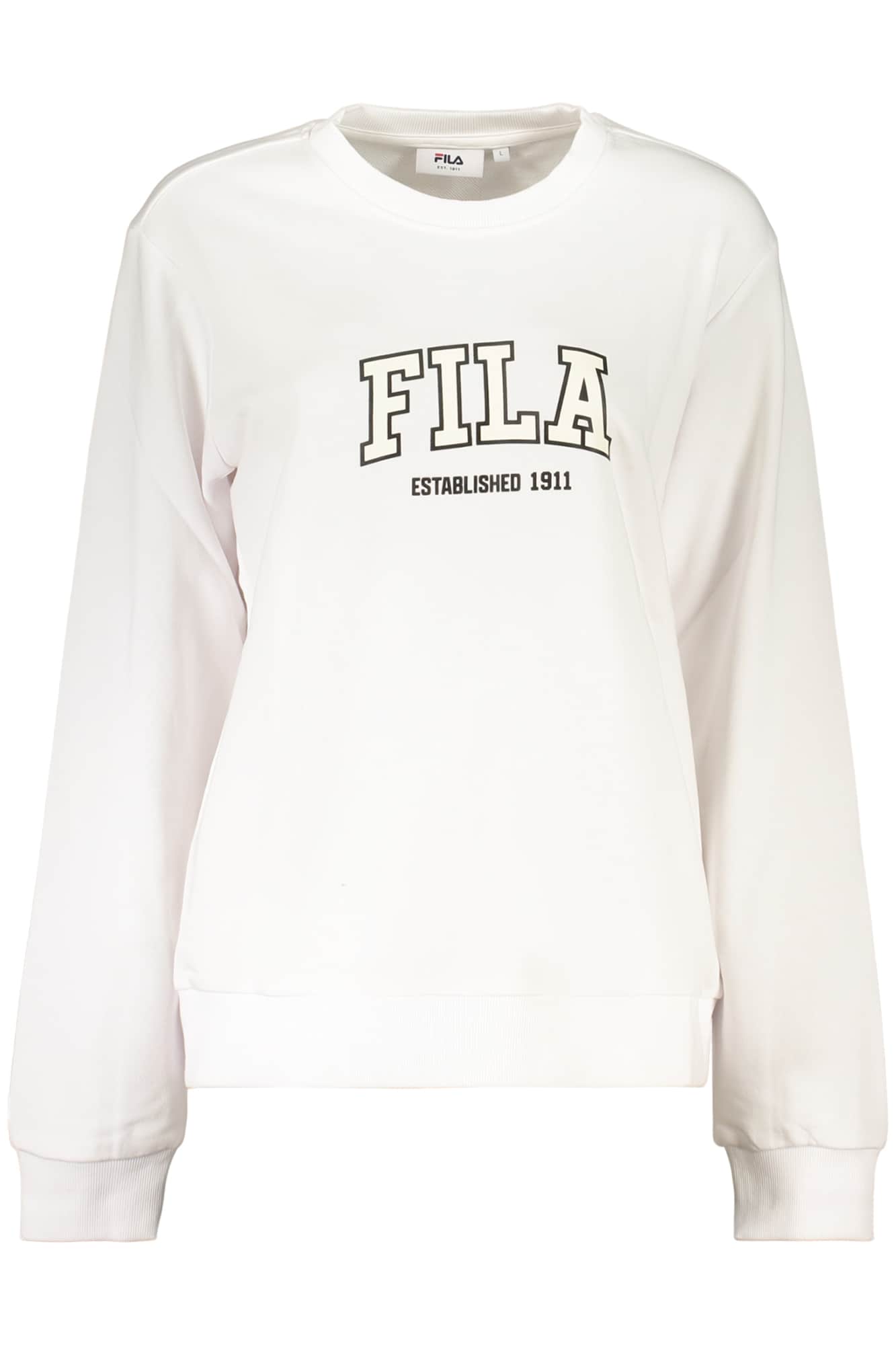 FILA WOMEN'S WHITE ZIP-UP SWEATSHIRT