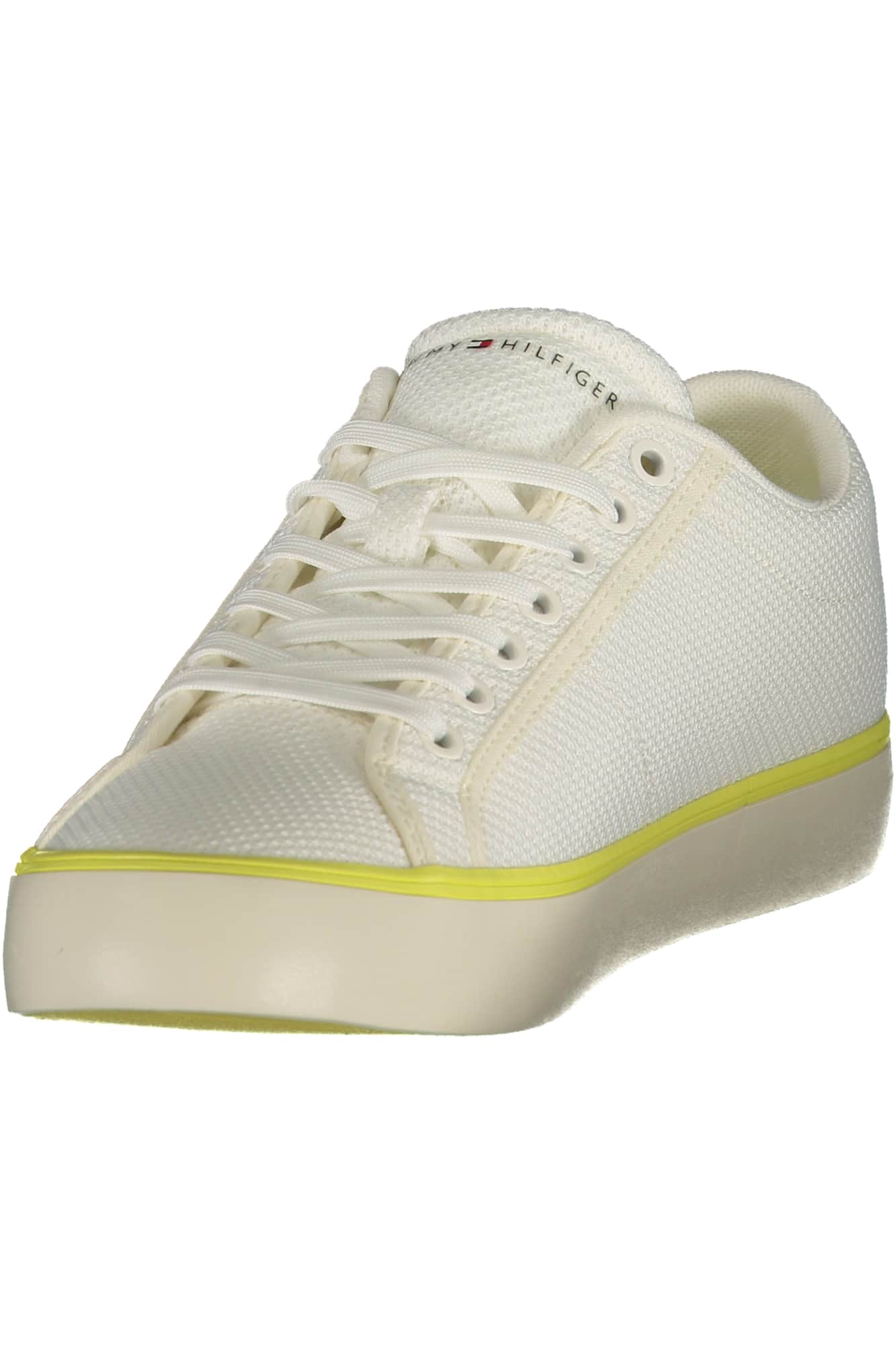 TOMMY HILFIGER MEN'S WHITE SPORTS SHOES