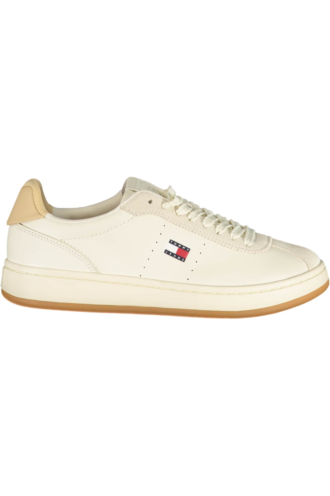 TOMMY HILFIGER WOMEN'S BEIGE SPORTS SHOES