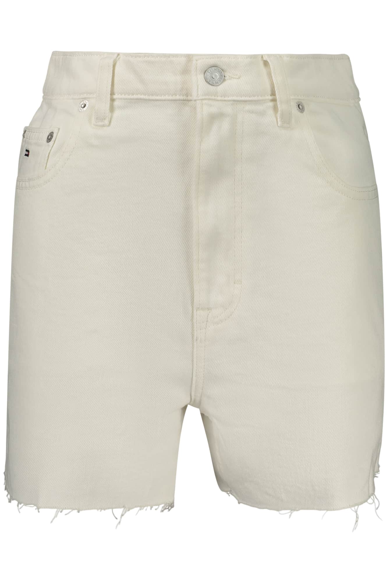 TOMMY HILFIGER JEANS SHORT WOMEN'S WHITE