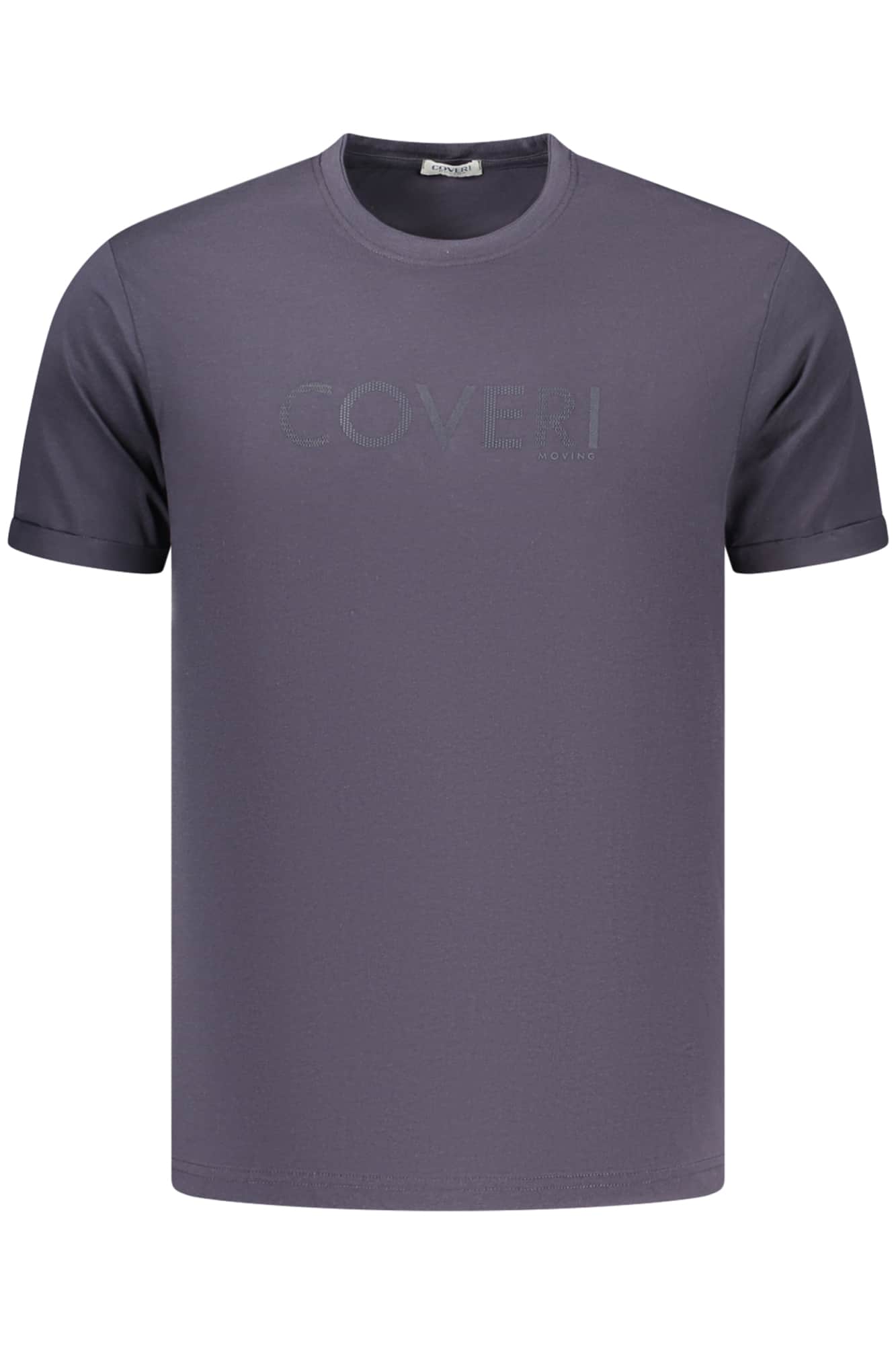 COVERI MOVING MEN'S SHORT-SLEEVE T-SHIRT, BLUE