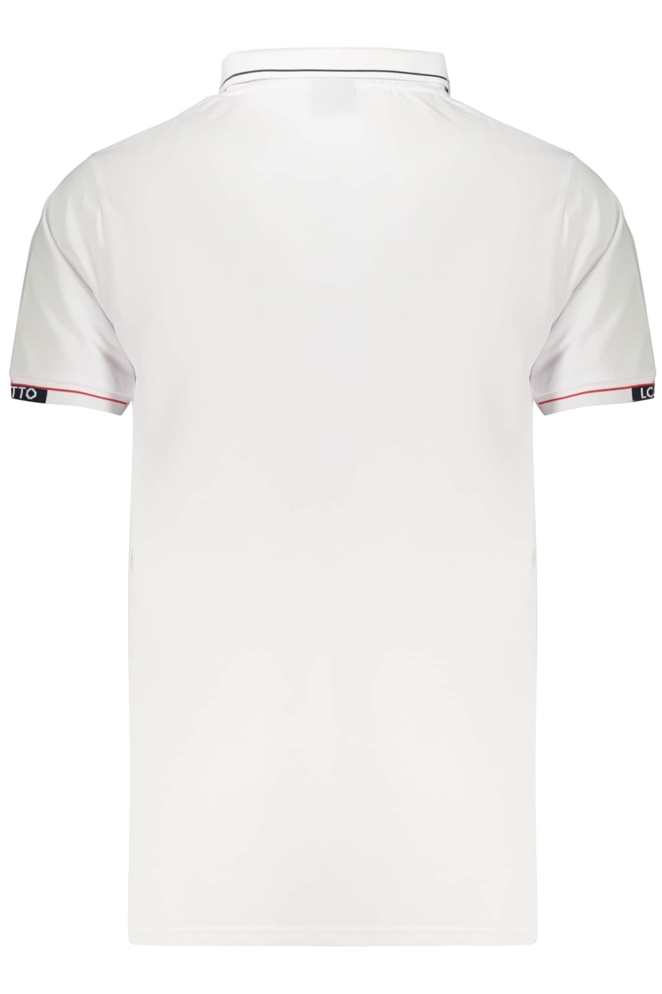 LOTTO MEN'S SHORT-SLEEVED POLO SHIRT WHITE