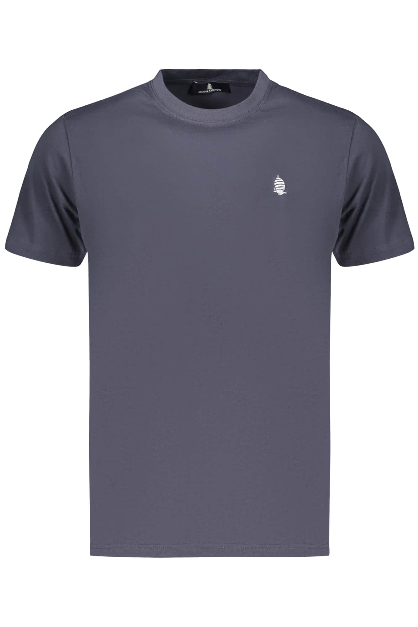 MARINA YACHTING HEREN KORTE MOUW T-SHIRT WIT