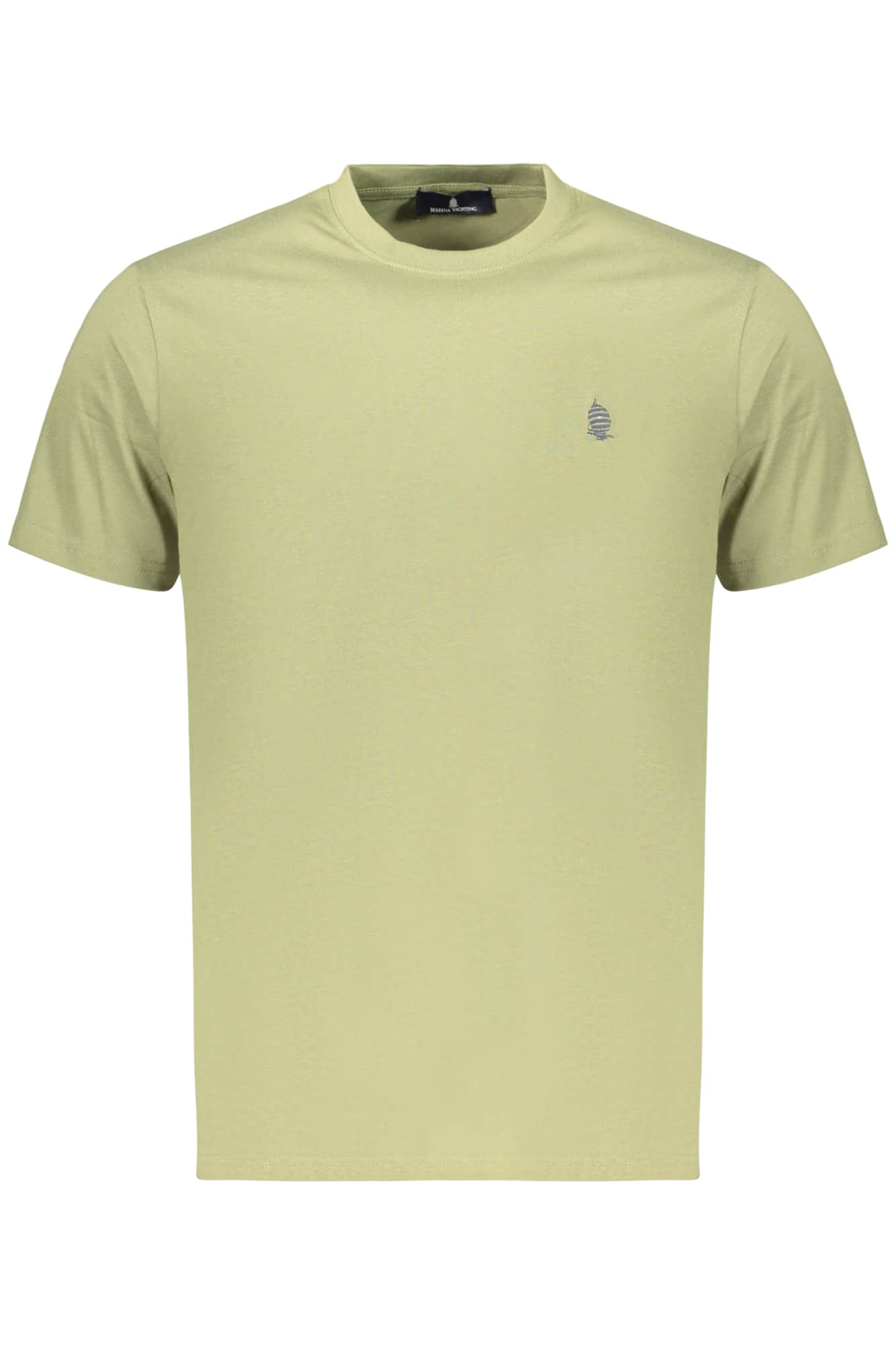 MARINA YACHTING HEREN KORTE MOUW T-SHIRT WIT