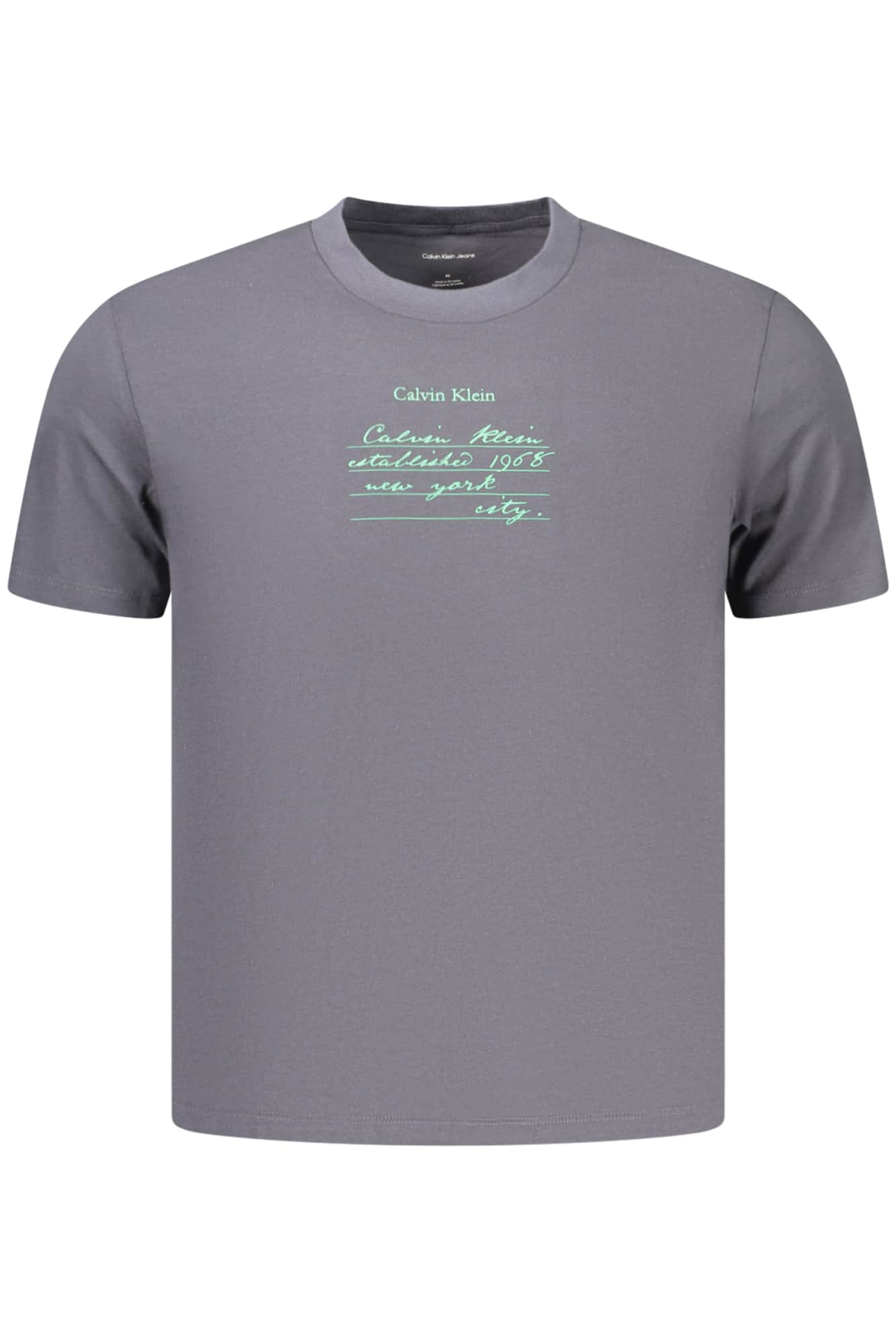 CALVIN KLEIN MEN'S SHORT-SLEEVE T-SHIRT GREY