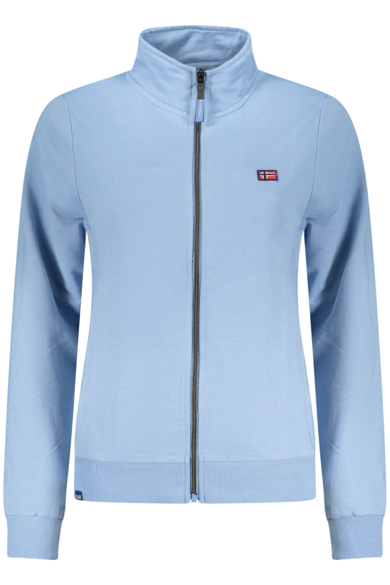 NORWAY 1963 WOMEN'S BLUE ZIP-UP SWEATSHIRT