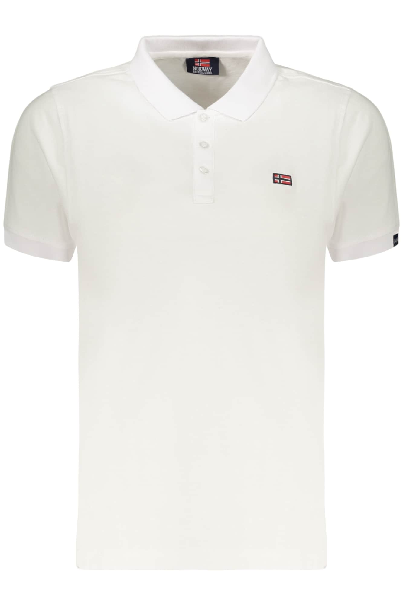 NORWAY 1963 WOMEN'S SHORT-SLEEVE POLO SHIRT WHITE