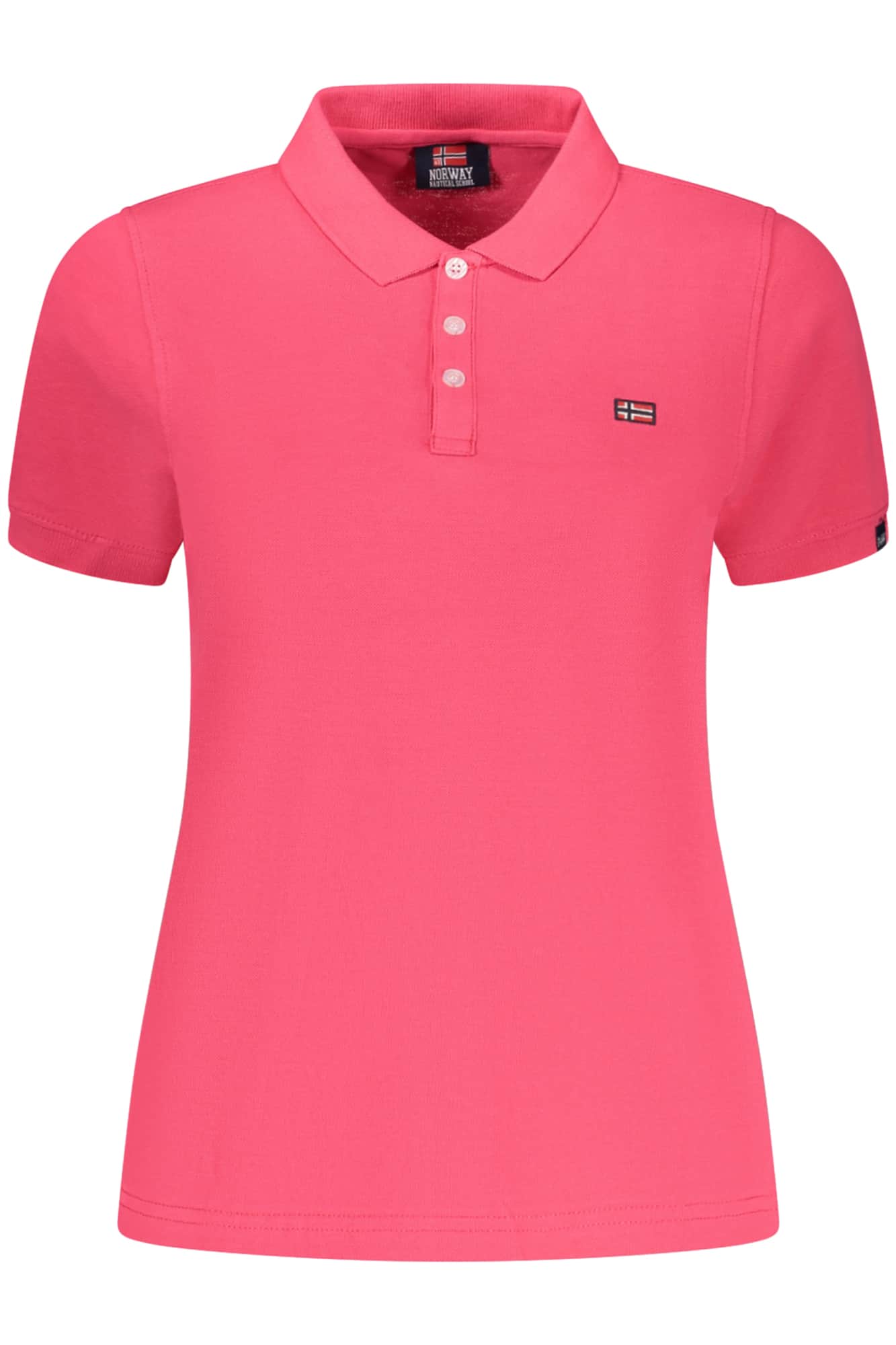 NORWAY 1963 WOMEN'S PINK SHORT-SLEEVE POLO SHIRT