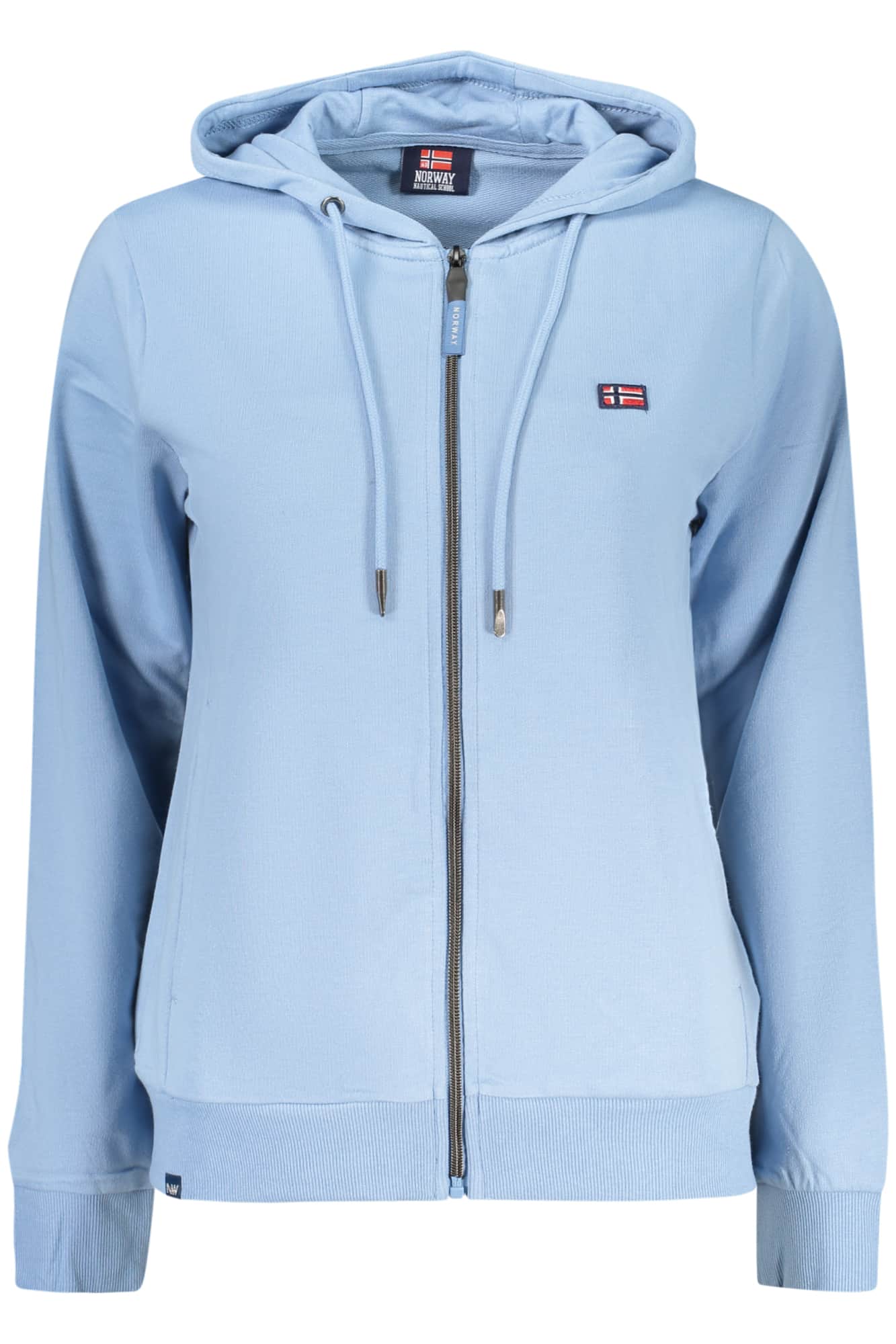 NORWAY 1963 WOMEN'S BLUE ZIP-UP SWEATSHIRT