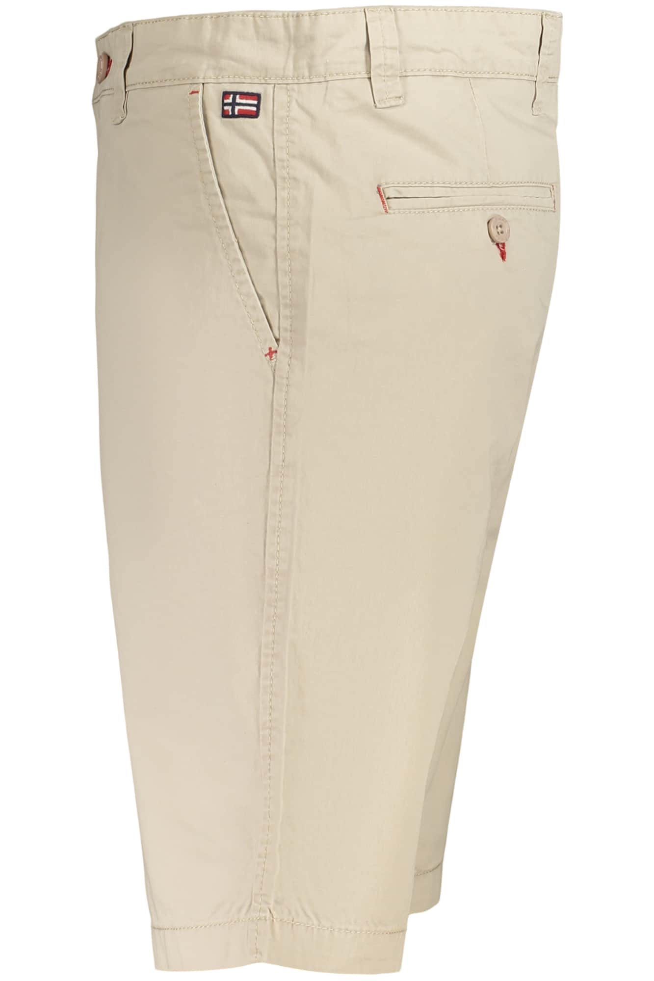 NORWAY 1963 MEN'S BEIGE BERMUDA SHORTS