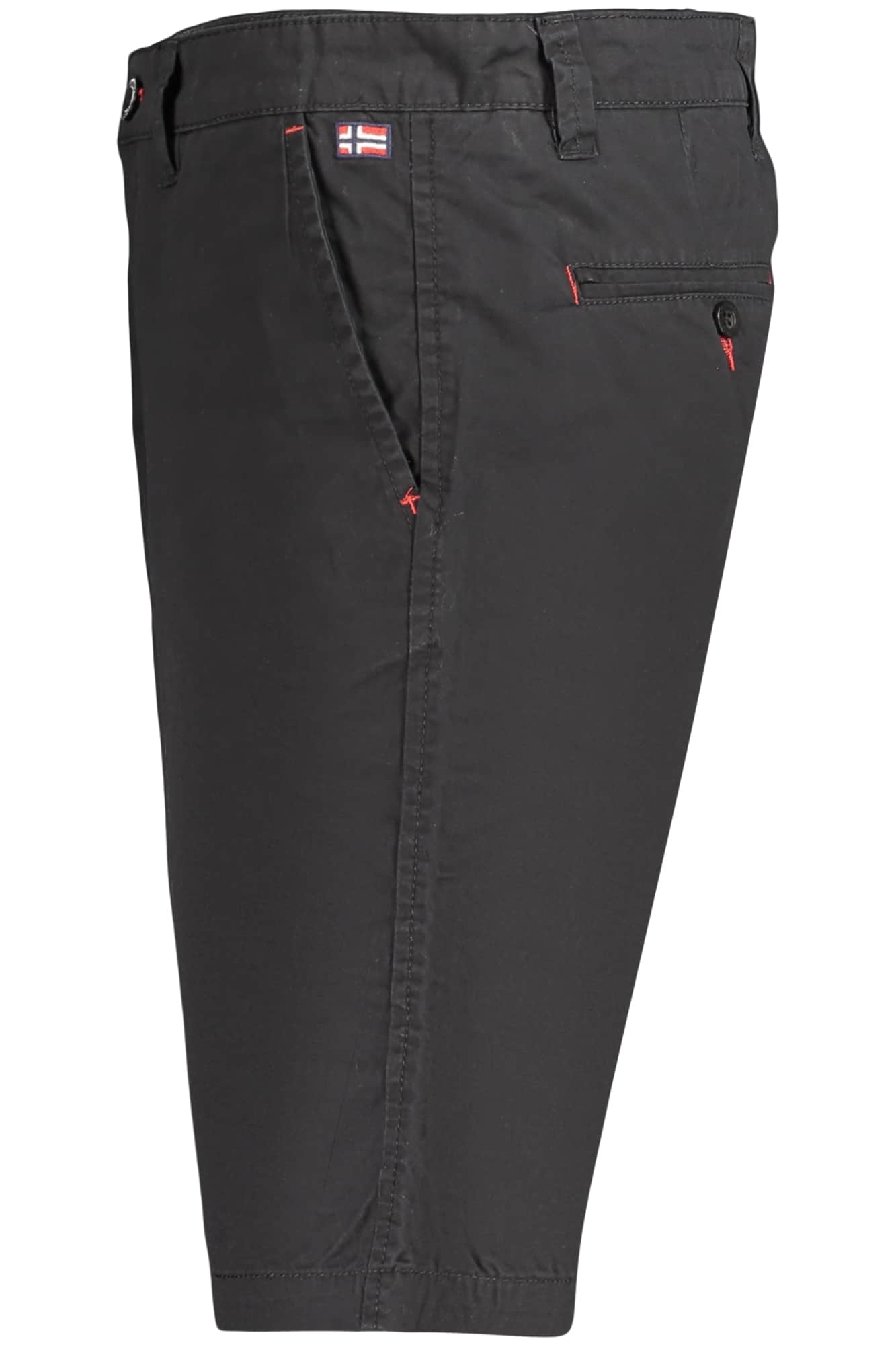 NORWAY 1963 MEN'S BLACK BERMUDA SHORTS