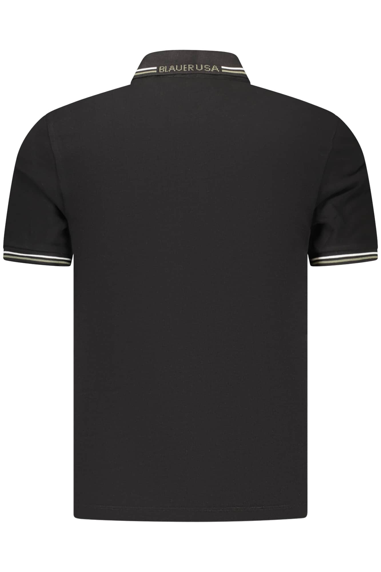 BLAUER APPAREL MEN'S SHORT-SLEEVE POLO SHIRT, BLACK