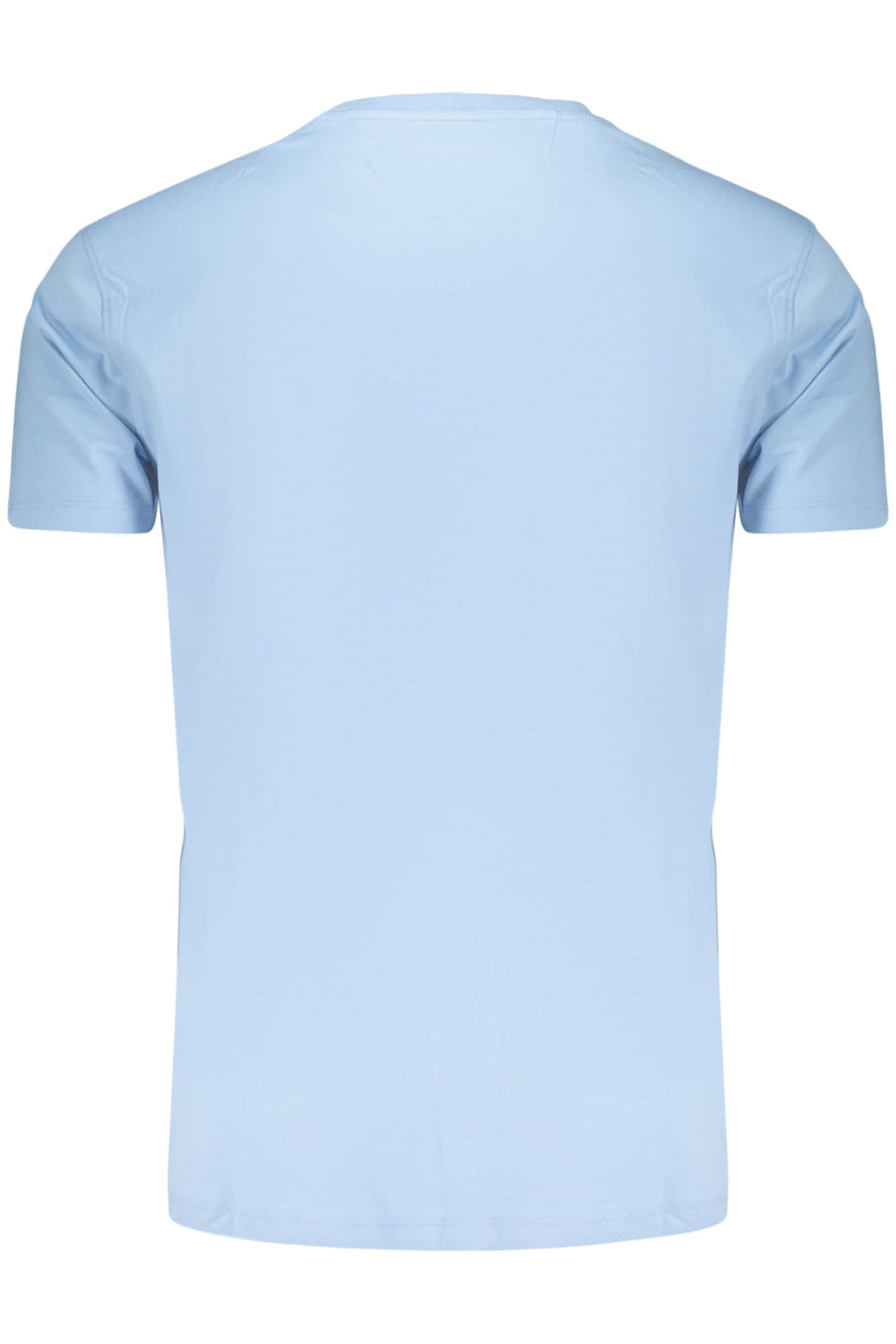 Marineblauw Heren Zwart Korte Mouw T-Shirt