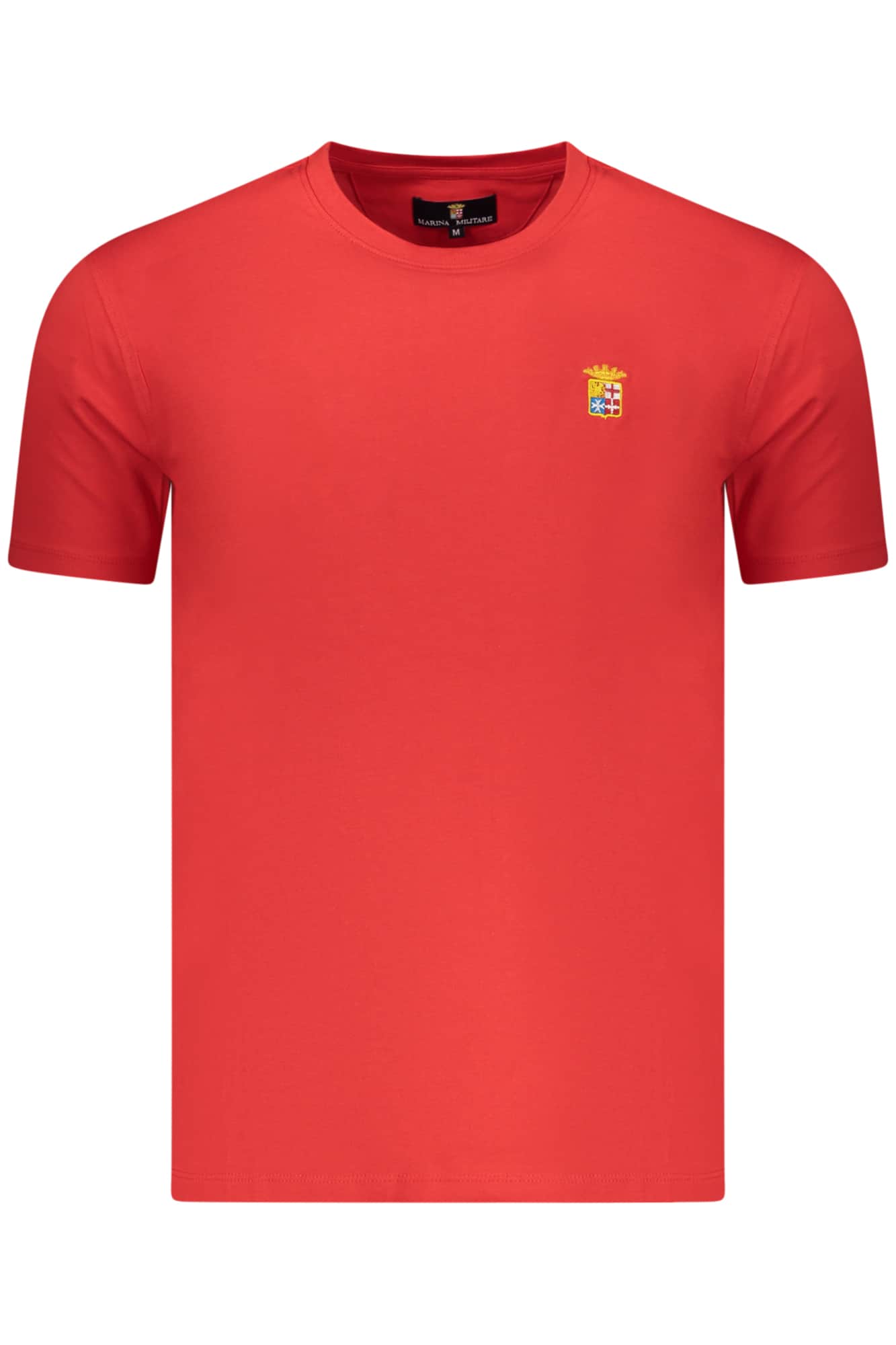 Marineblauw Heren Zwart Korte Mouw T-Shirt