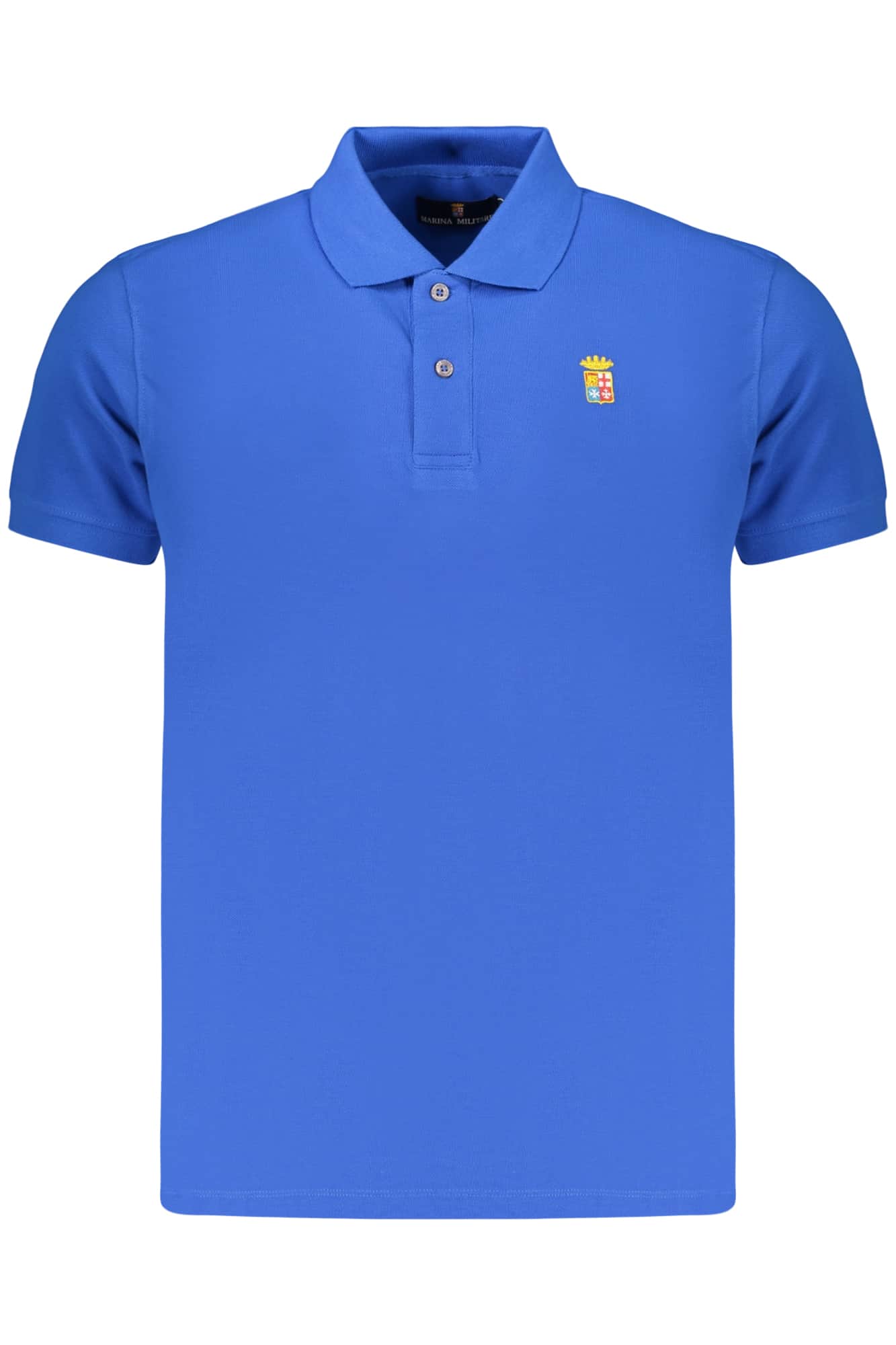 Marineblauw Marineblauw Heren Korte Mouw Polo, Blauw