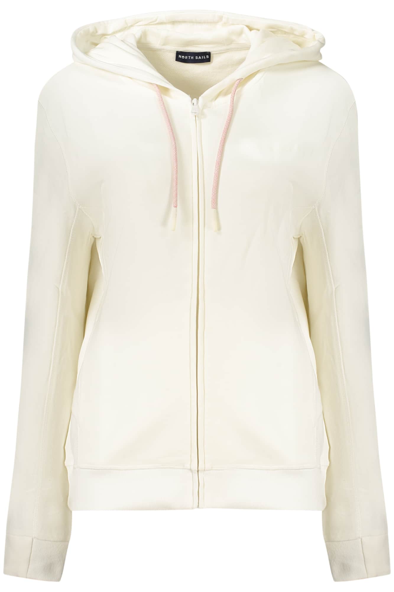 NORTH SAILS WOMEN'S ZIP-UP SWEATSHIRT WHITE