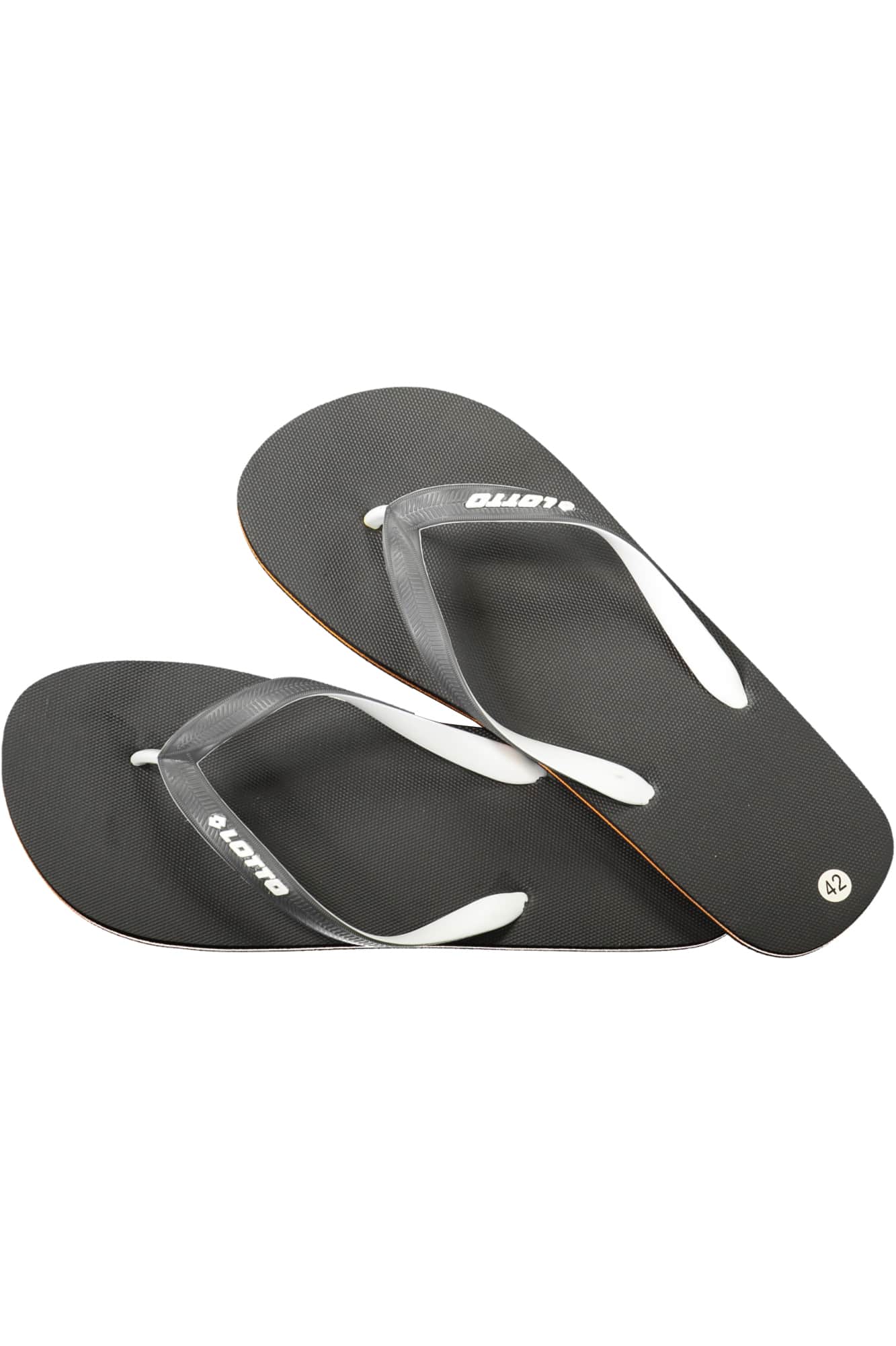 LOT OF BLACK MEN'S SLIPPER FOOTWEAR