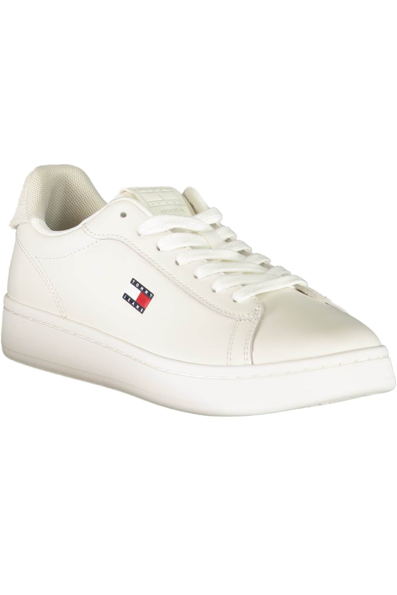 TOMMY HILFIGER WOMEN'S WHITE SPORTS SHOES