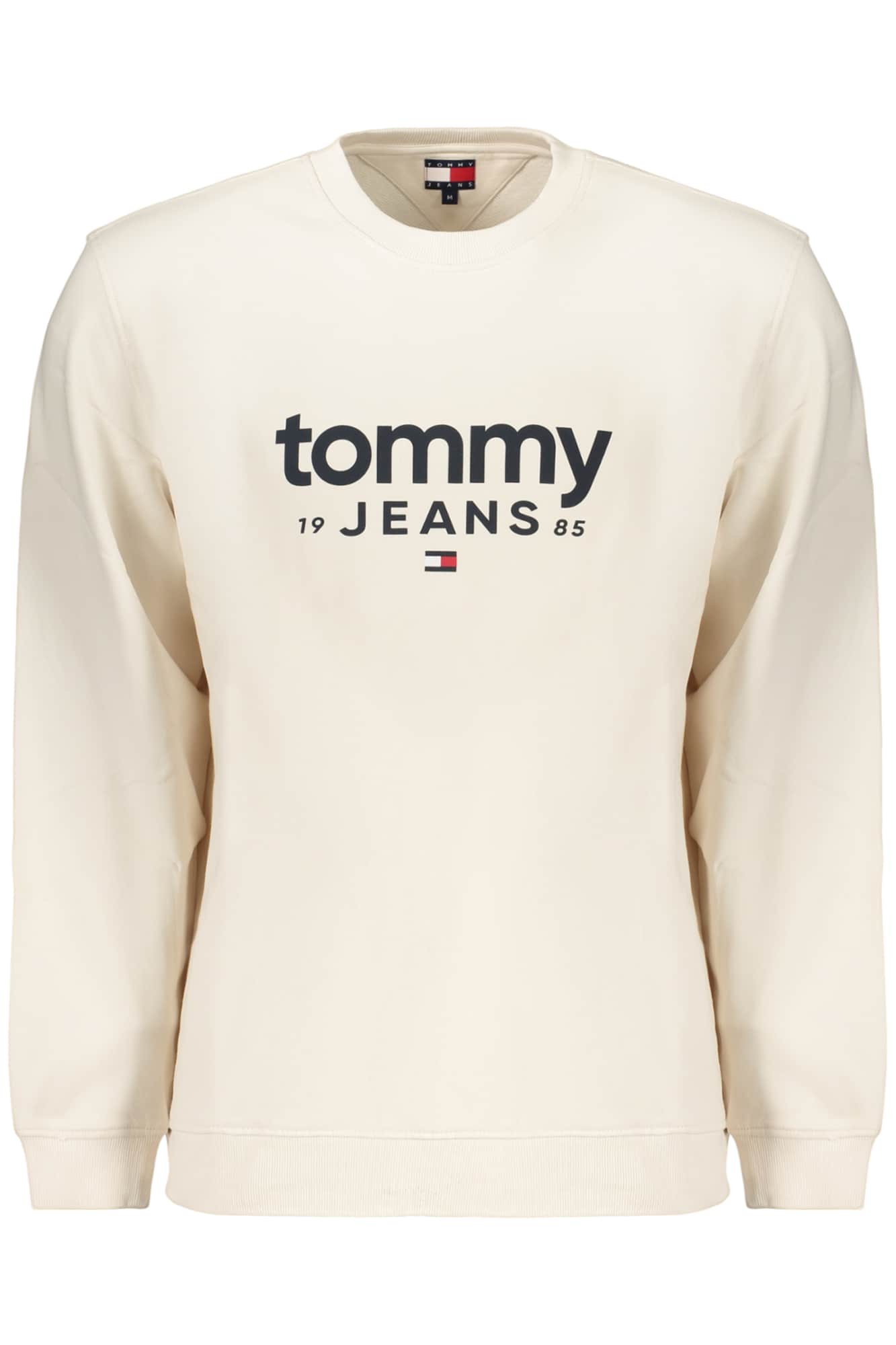 TOMMY HILFIGER MEN'S ZIP-UP SWEATSHIRT WHITE